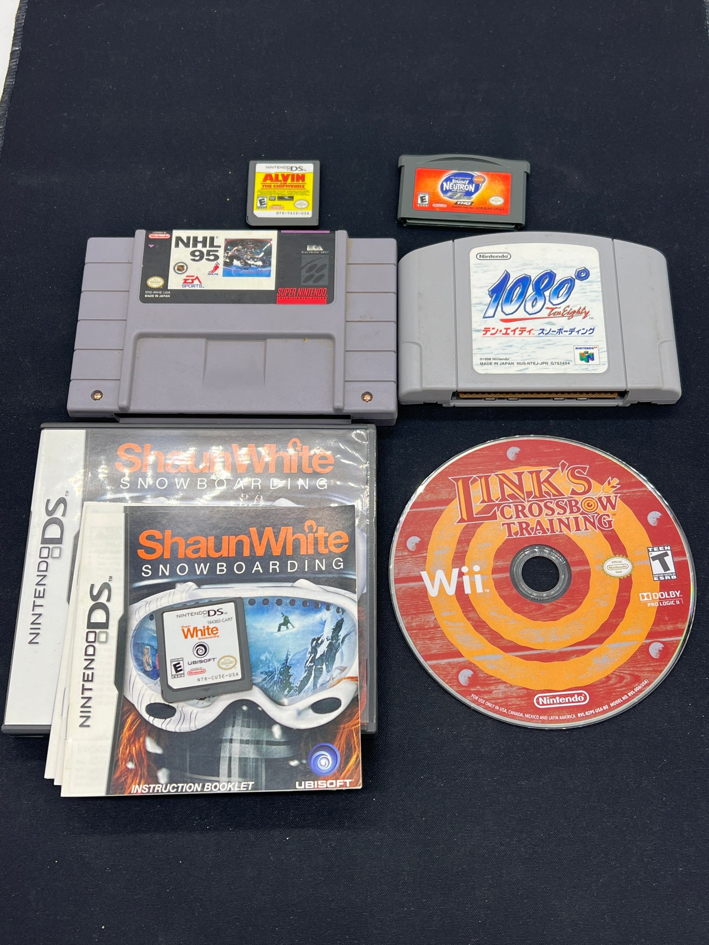 Auction Lot 137: Assorted Nintendo Game Lot of 6