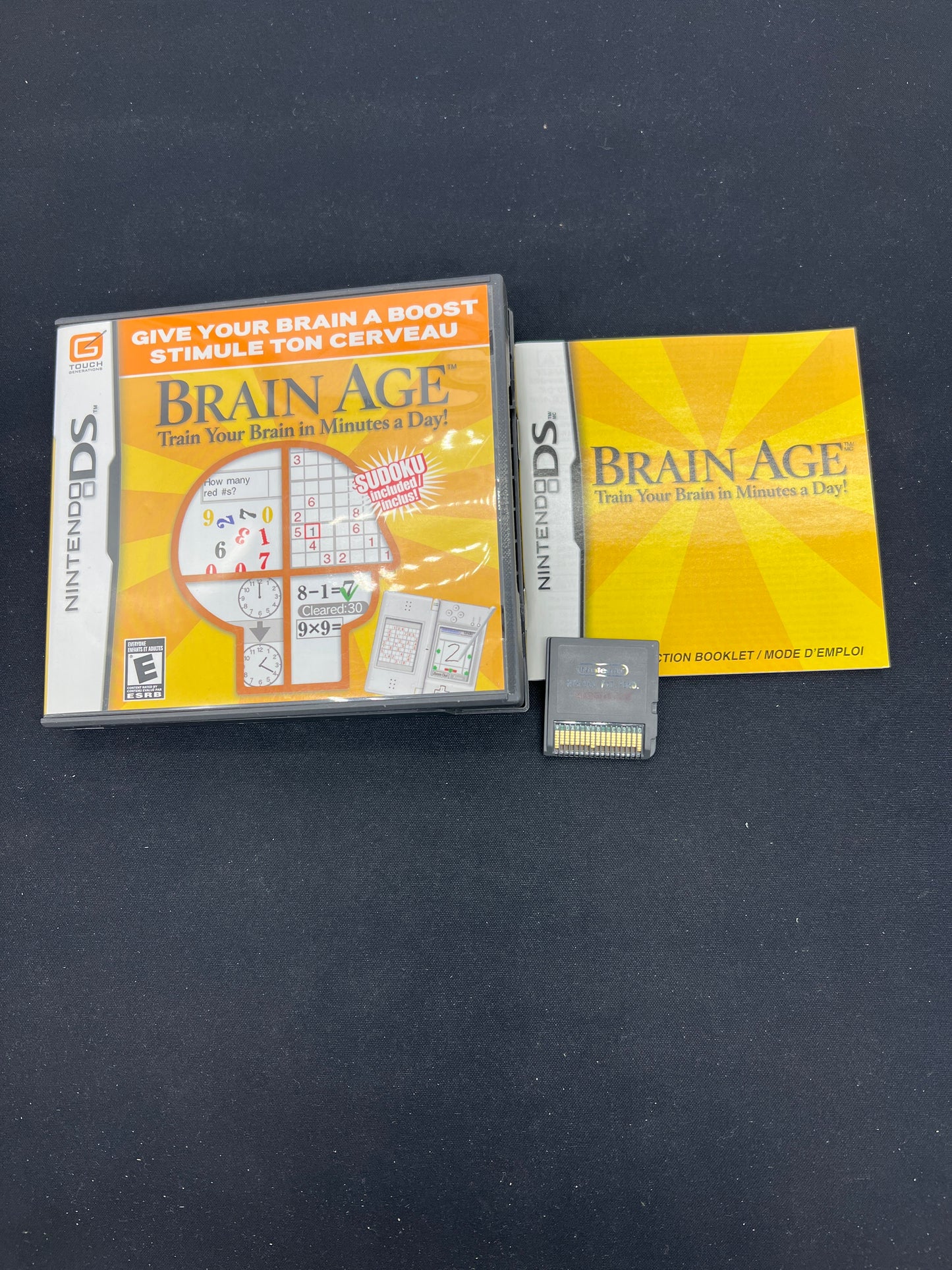 Auction Lot 215: Nintendo DS Brain Age CIB
