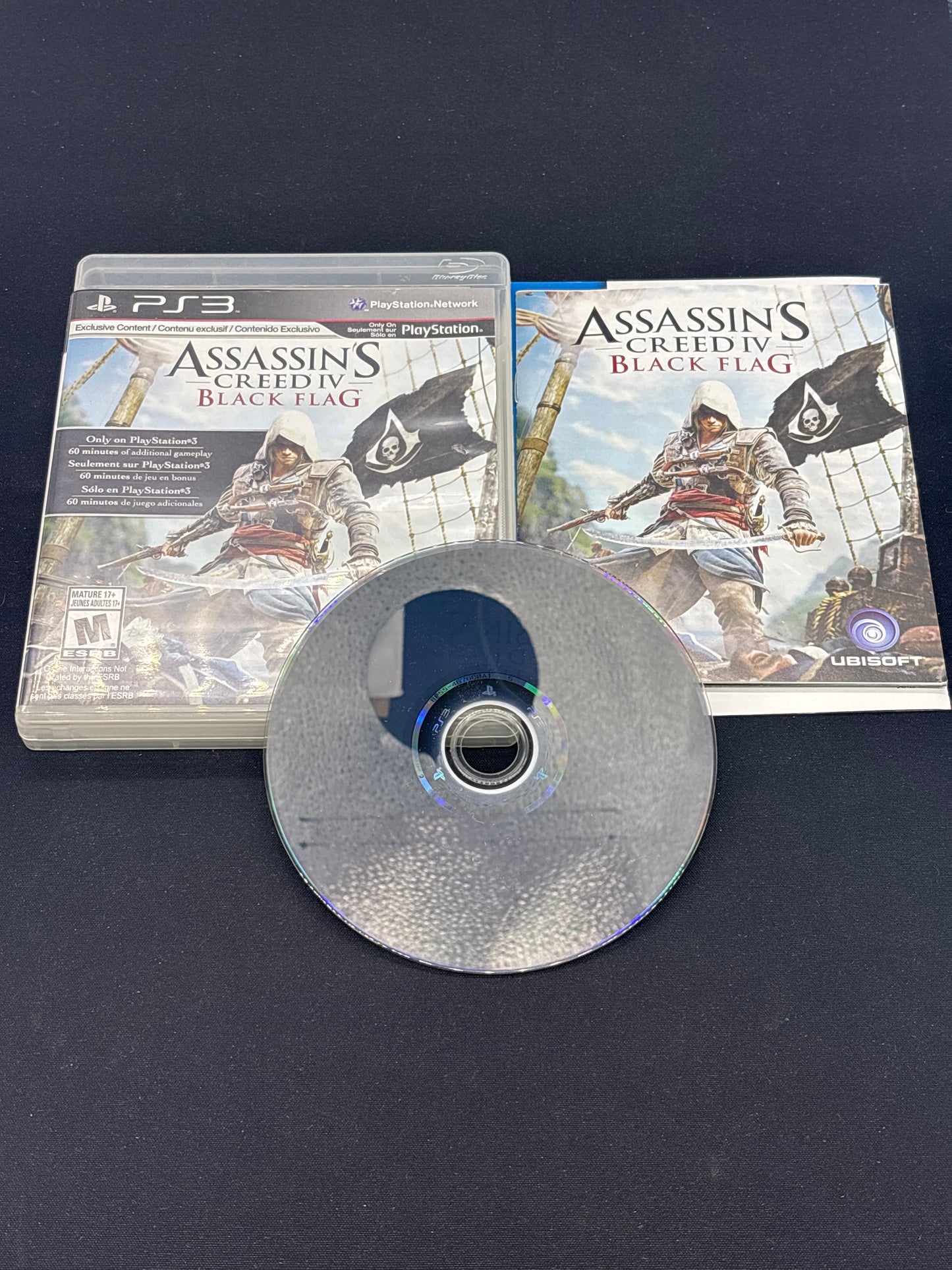 Auction Lot 122: Assassin's Creed Black Flag PS3 CIB