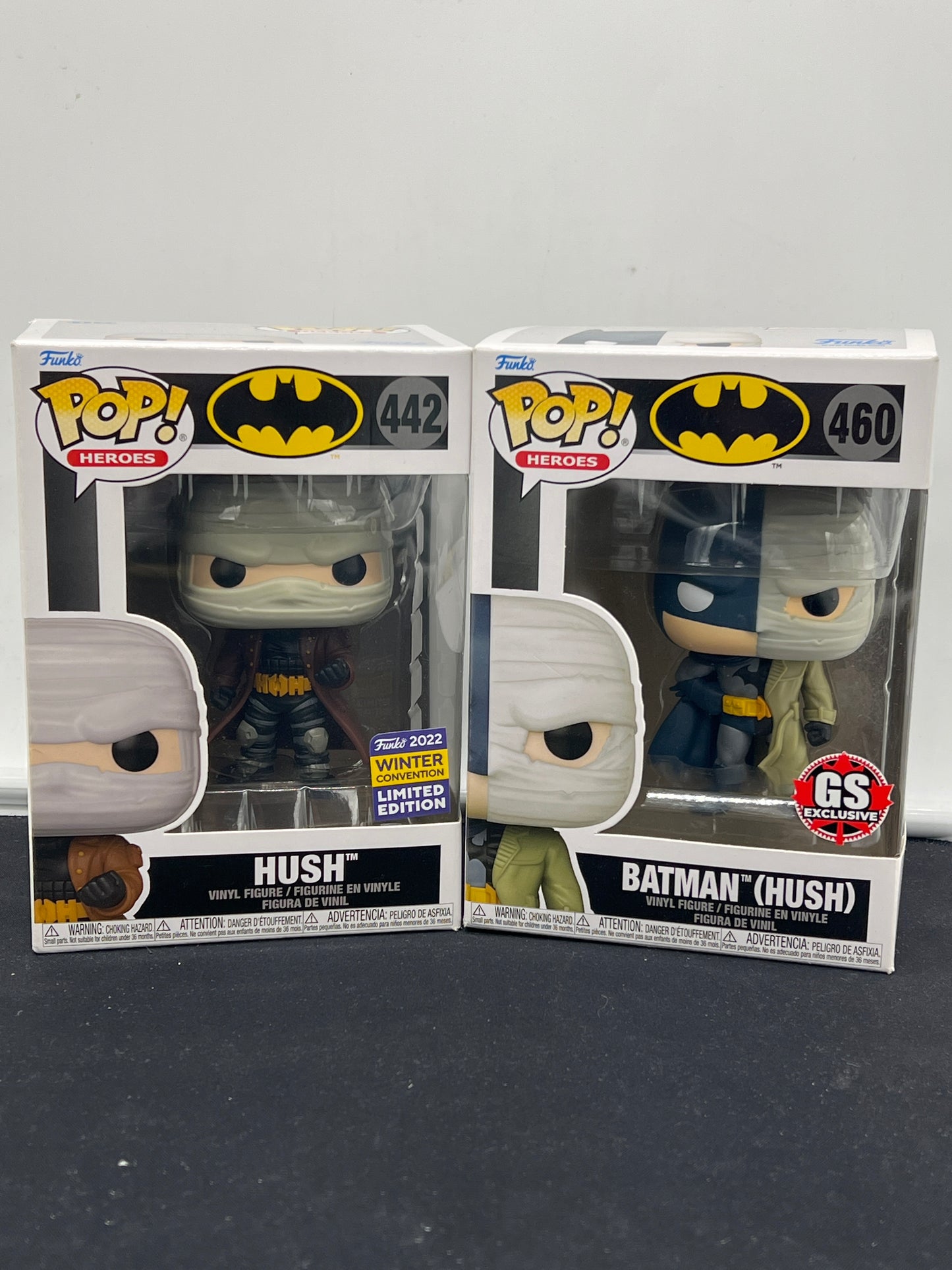 Auction Lot 31: POP Funko Batman Hush Hush 442 460 Figures