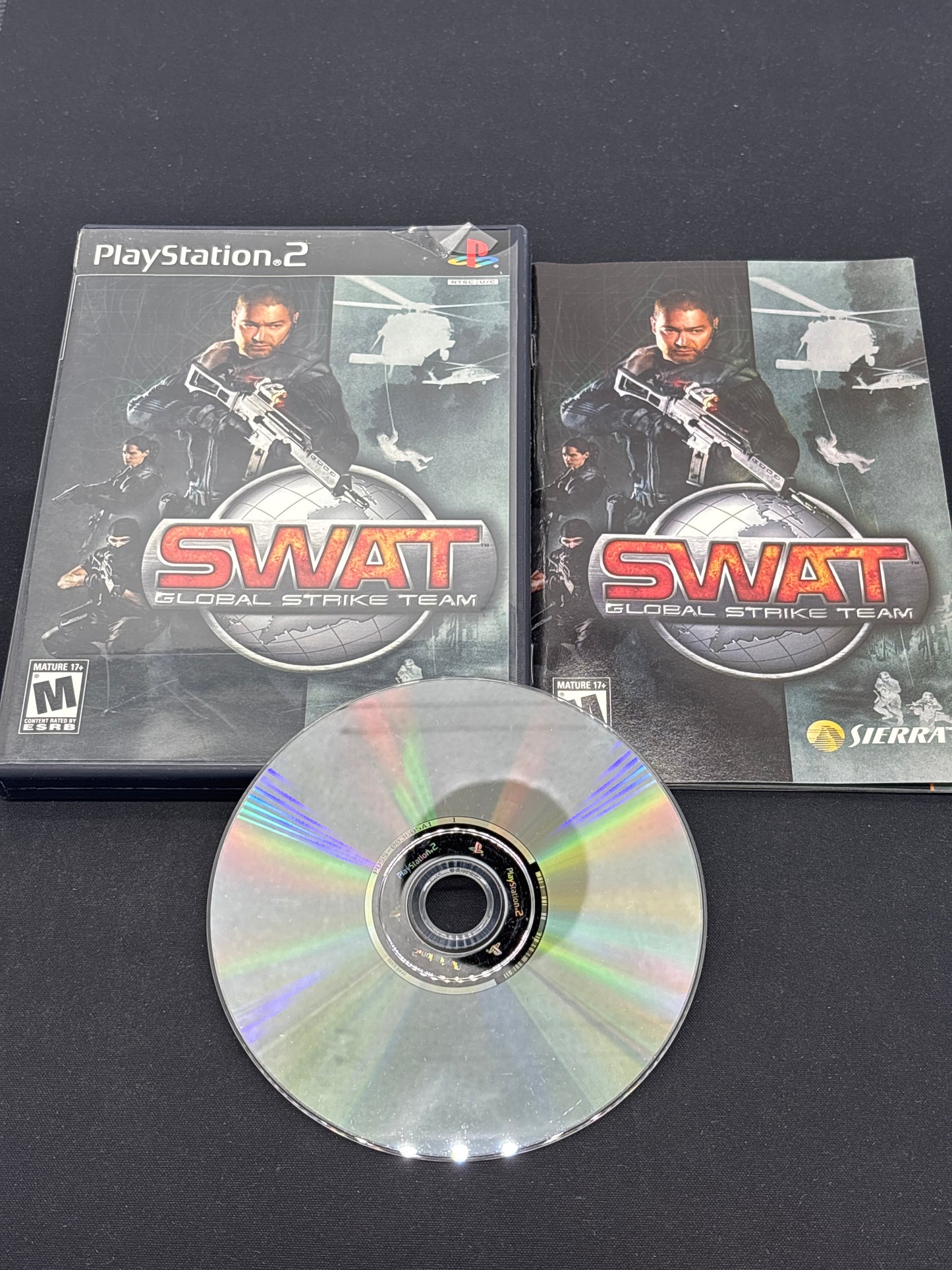 Auction Lot 27: PlayStation 2 Video Game SWAT CIB