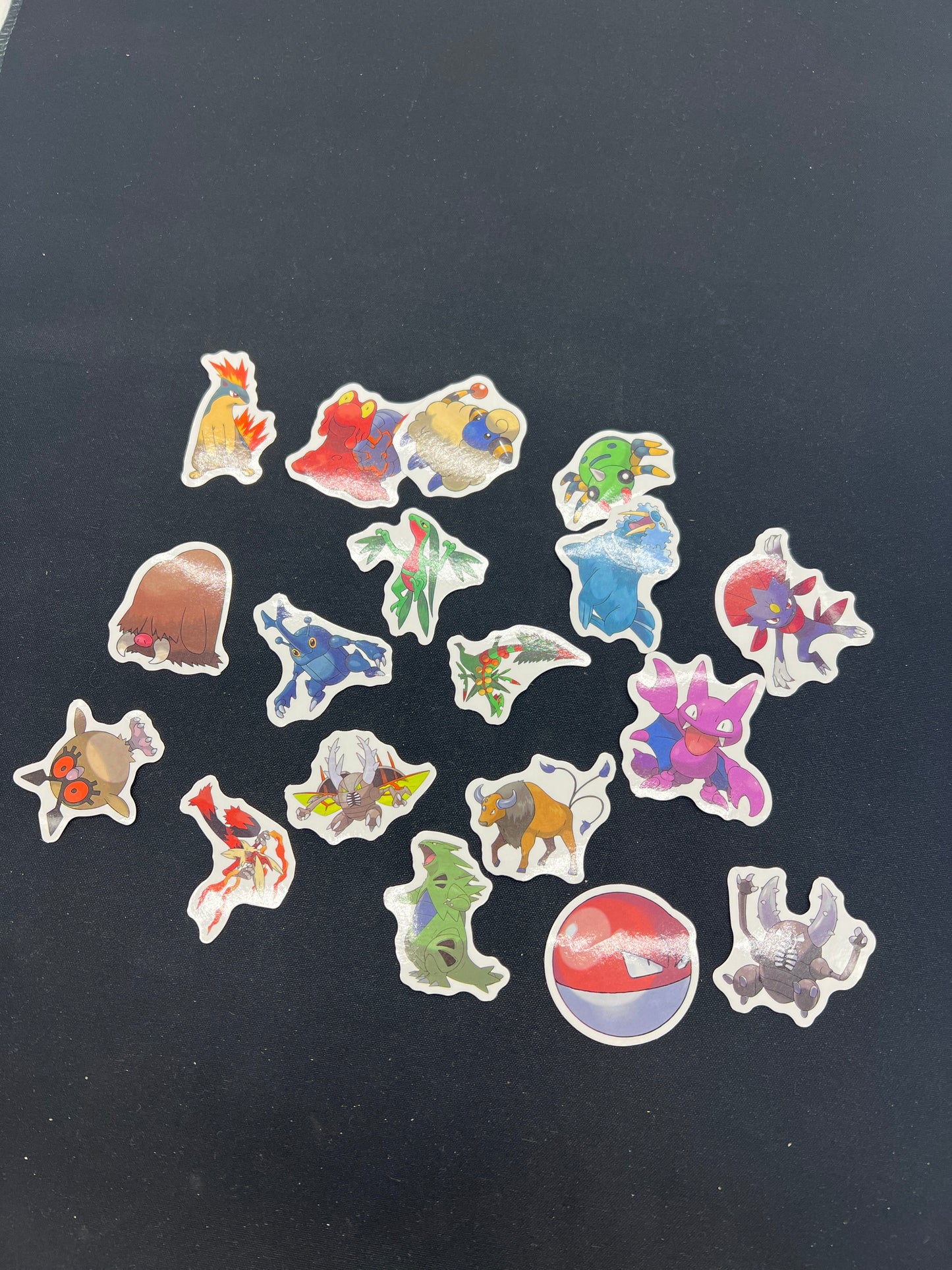 Auction Lot 293: Pokemon Stickers Assorted Lot