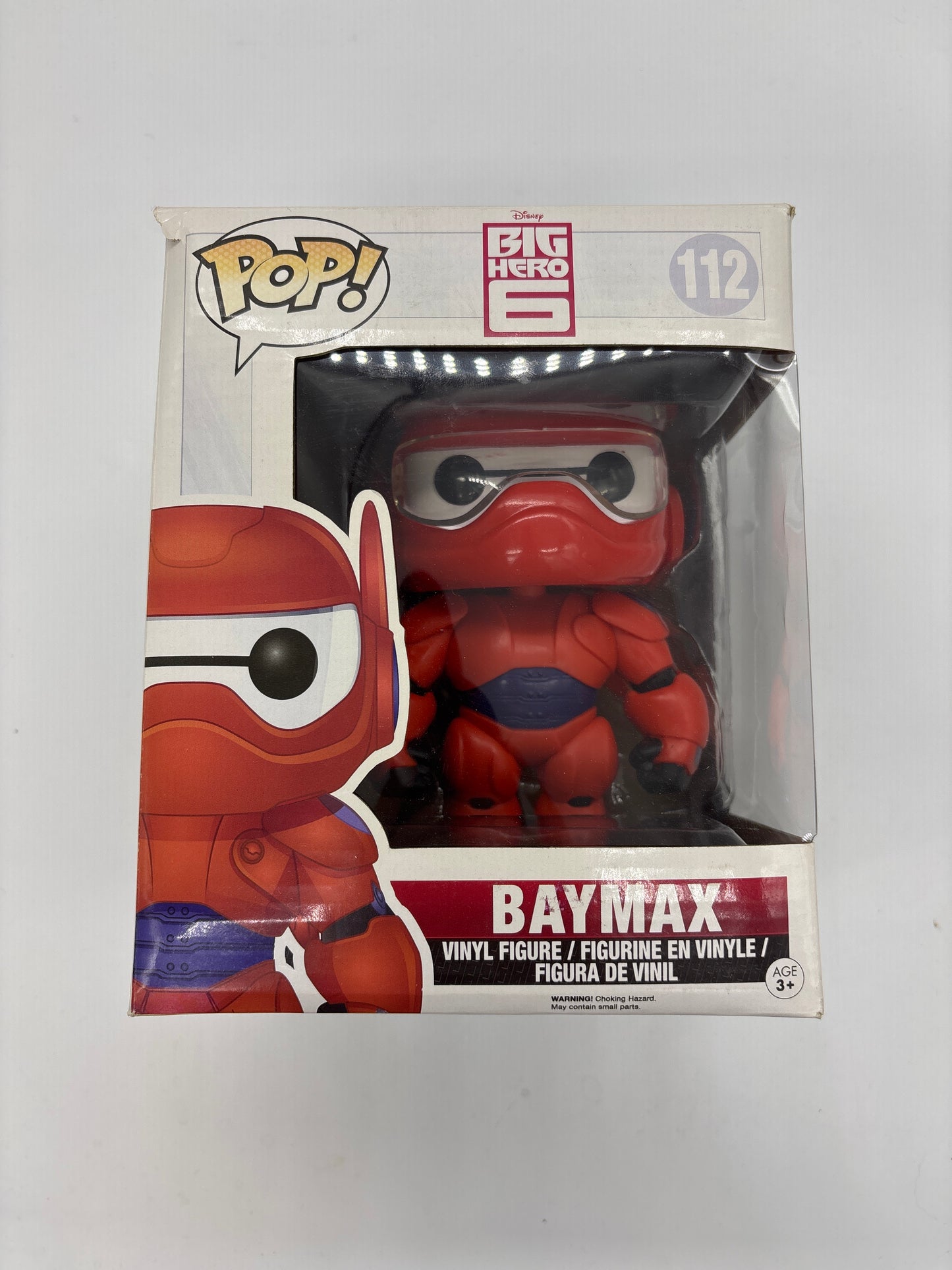 Auction Lot 206: Pop Funko Big Hero 6 Baymax 112 Figure
