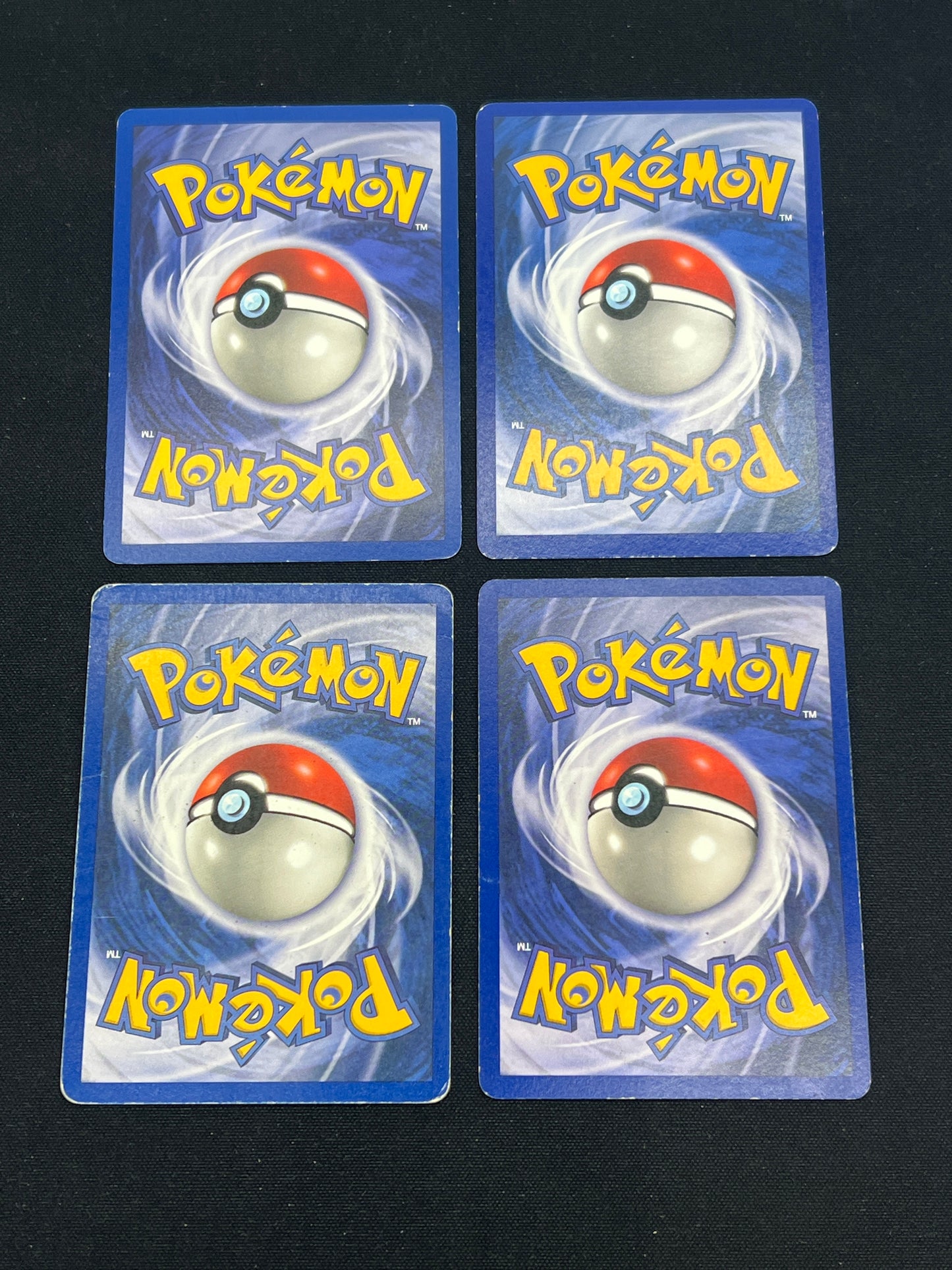 Auction Lot 311: Pokemon Cards Lot of 4 Common Uncommon WOTC Jungle and Fossil Conditions Vary
