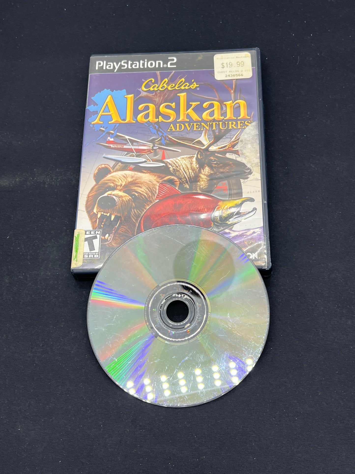 Auction Lot 150: Playstation2 Cabela's Alaskan Adventures Disc & Case
