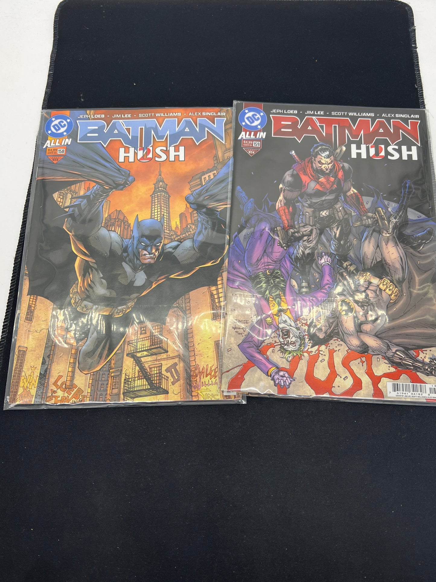 Auction Lot 12: DC Comics Batman Hush Issues 158&159 Comic Book Lot