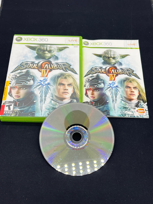 Auction Lot 224: XBOX 360 Video Game Soul Caliber 4 CIB