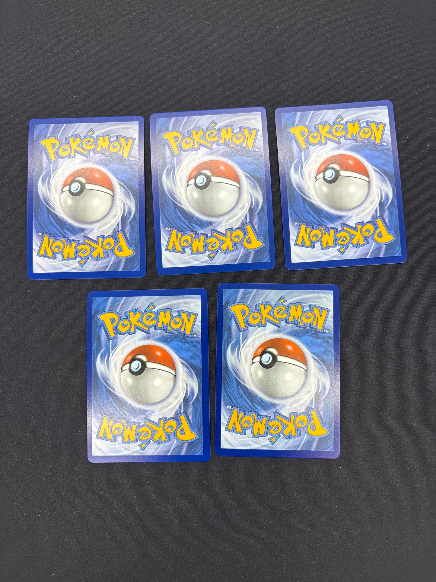 Auction Lot 294: Pokemon Journey Together Five EX Card Lot Conditions Vary