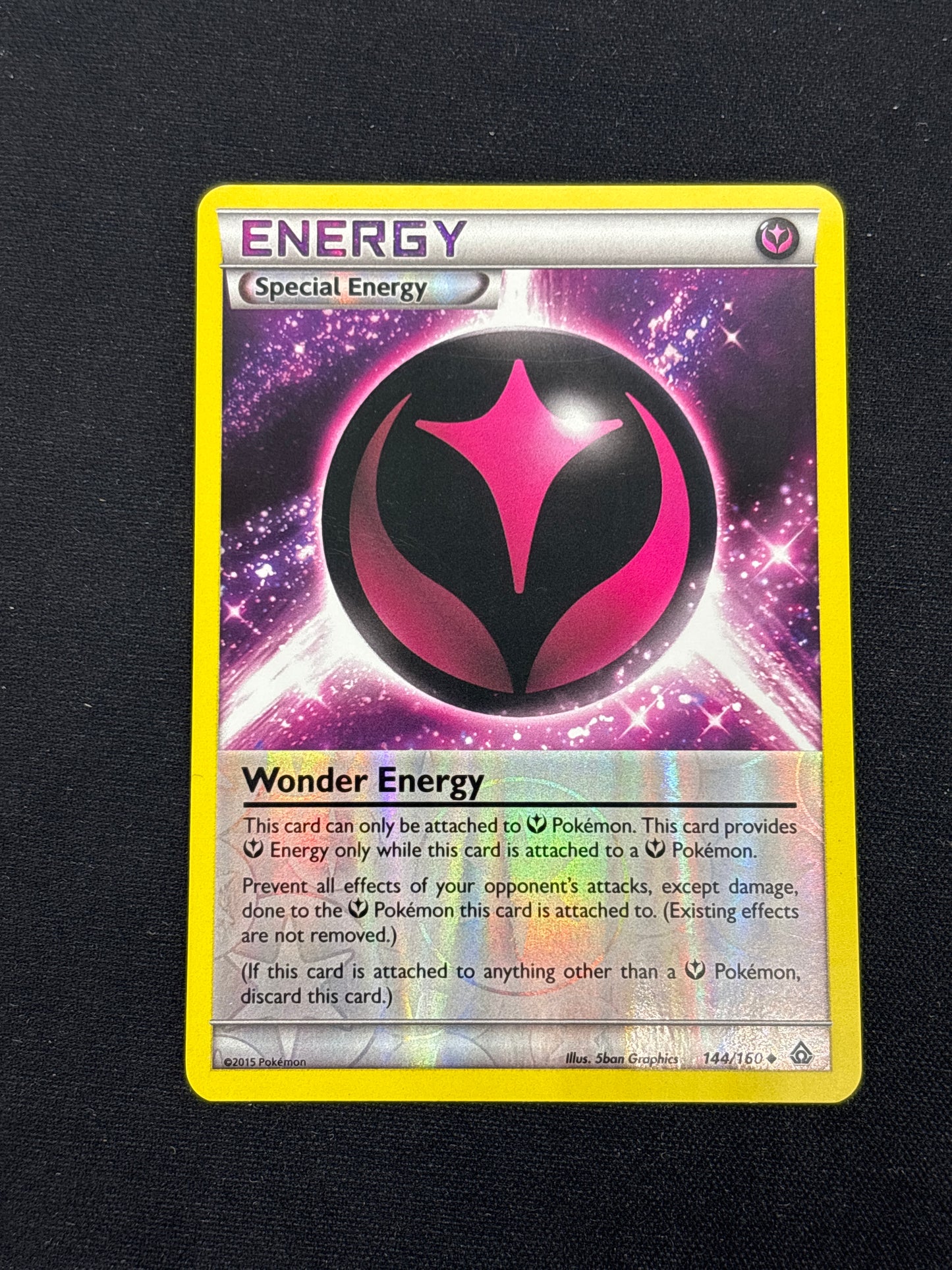 Auction Lot 250: Pokemon Card Wonder Energy Holo Card Condition Vary