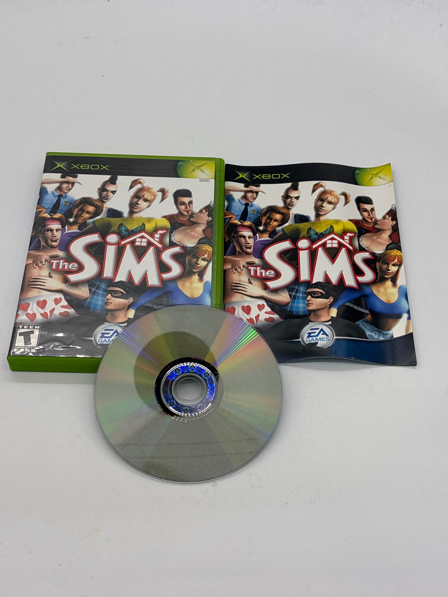 Auction Lot 148: The Sims Video Game XBOX CIB