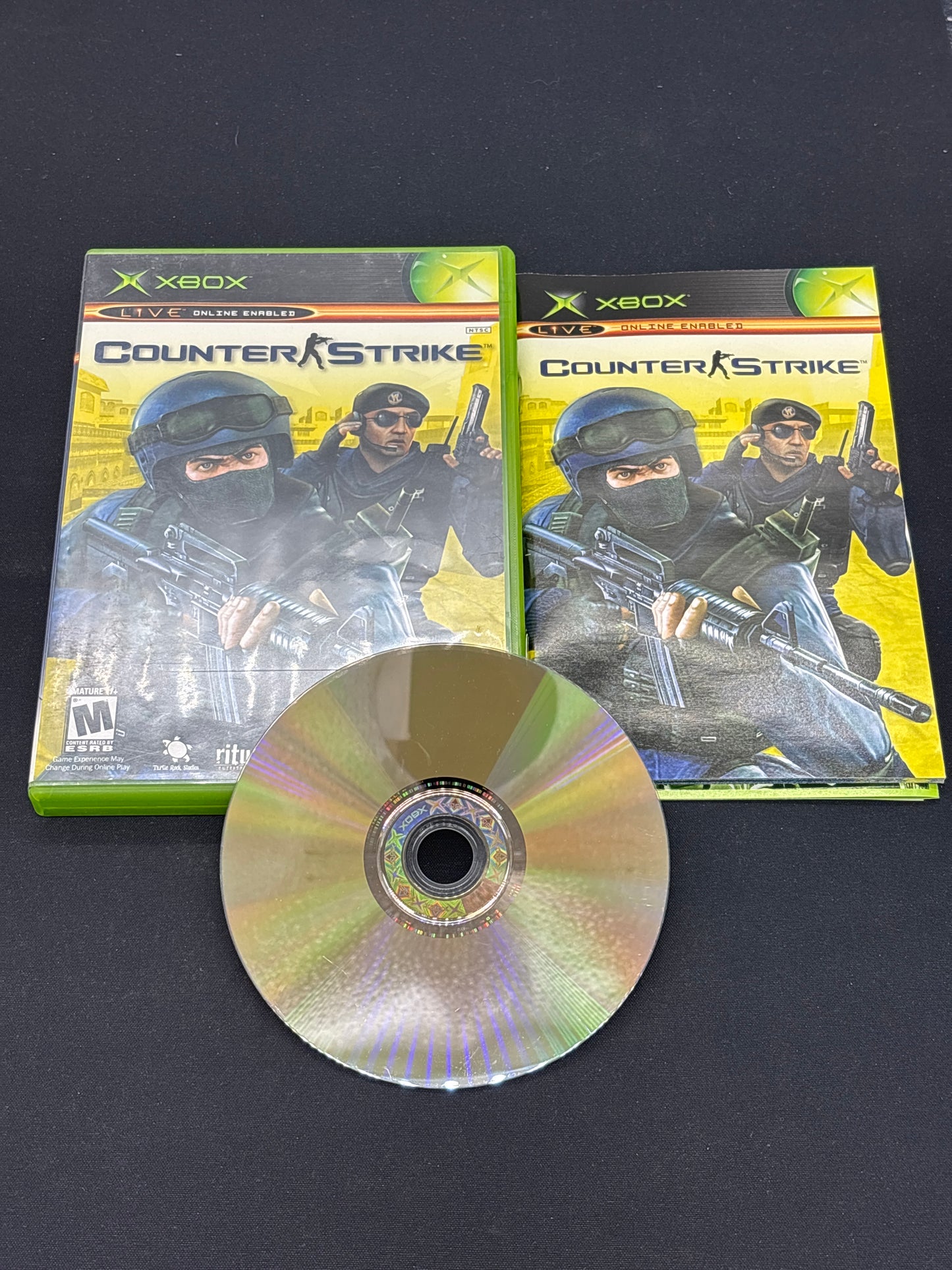Auction Lot 187: XBOX Counter Strike Complete with Case & Disc