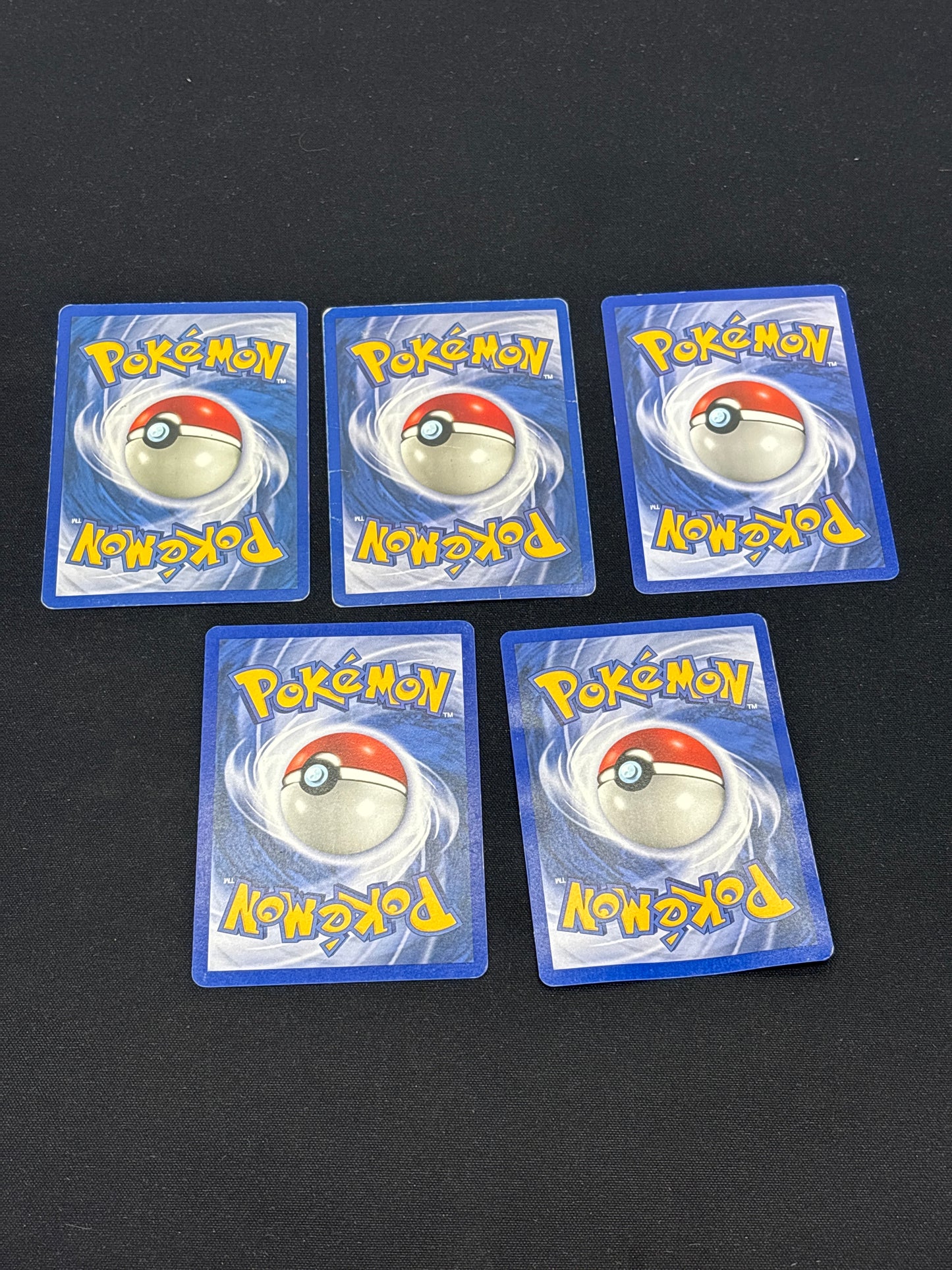 Auction Lot 129: Pokemon Cards Neo Era Lot of 5 Non Holos Conditions Vary