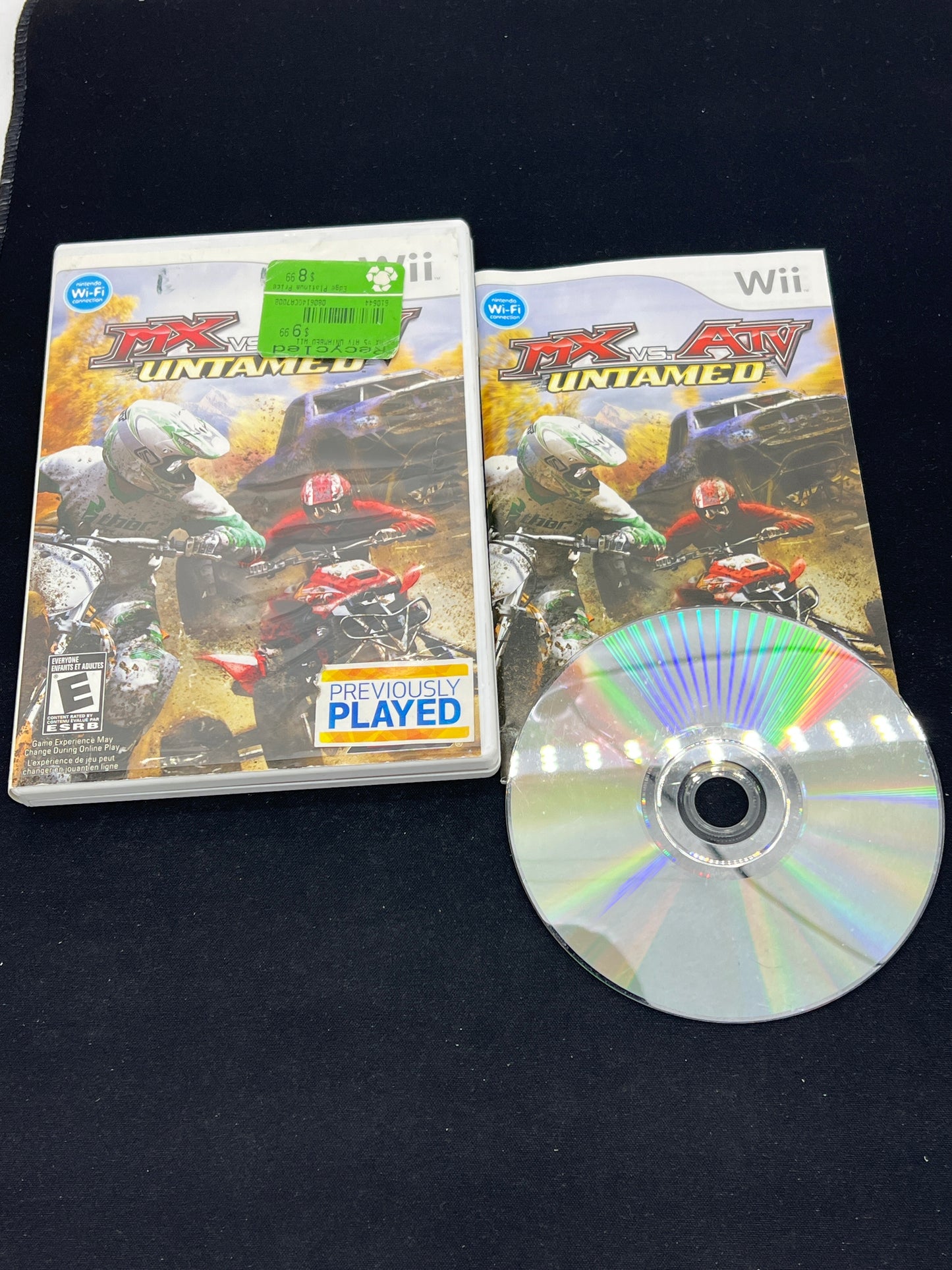 Auction Lot 224: Nintendo Wii MX VS ATV Untamed CIB