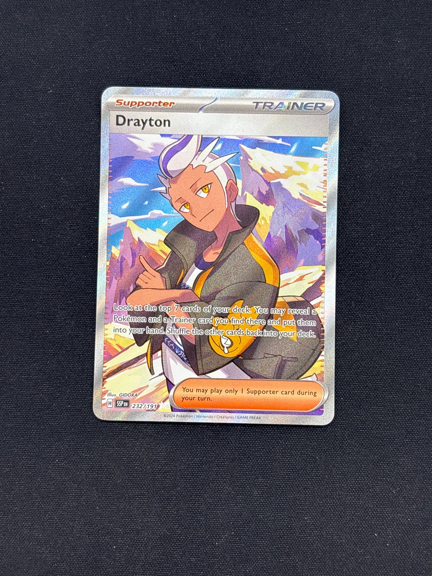 Auction Lot 326: Drayton Full Art Pokemon Card Conditons Vary