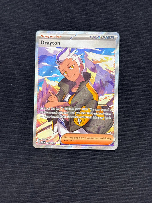 Auction Lot 326: Drayton Full Art Pokemon Card Conditons Vary