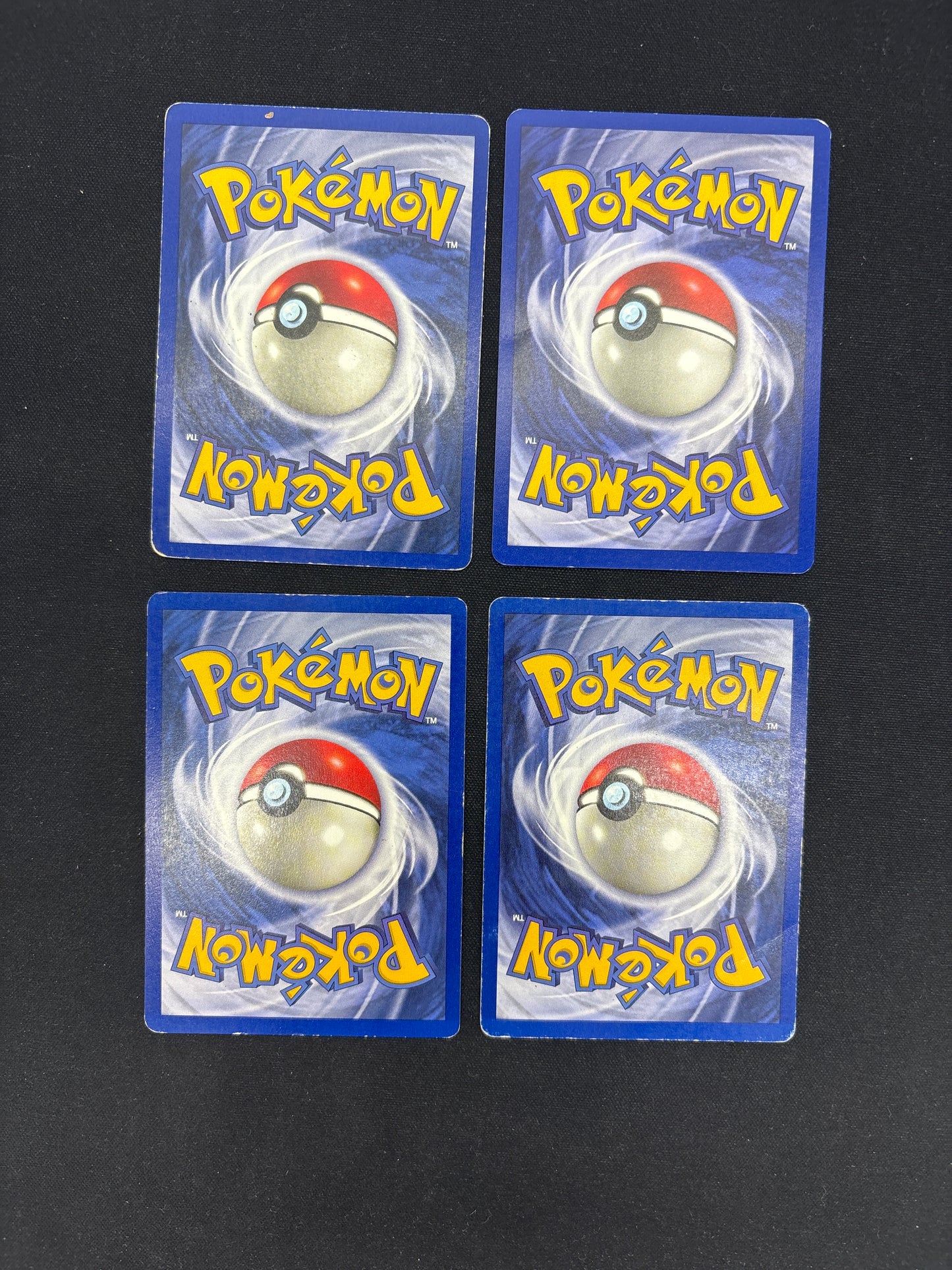 Auction Lot 338: Pokemon Cards Lot of 4 Base Set Uncommon Commons Conditions Vary