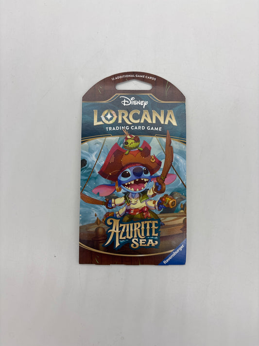 Auction Lot 30: Disney Lorcana TCG Azurite Sea Sleeves Packs Lot