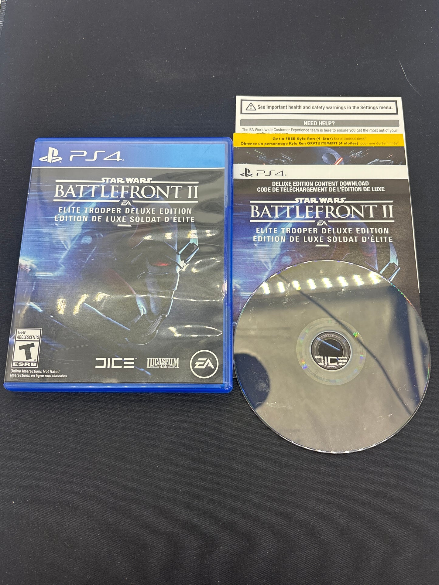 Auction Lot 165: Playstation 4 Video Game Star Wars Battlefront 2 CIB