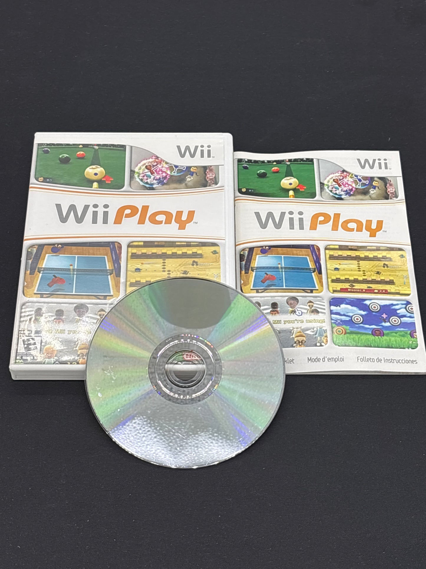 Auction Lot 27: Wii Play Video Game Nintendo Wii CIB
