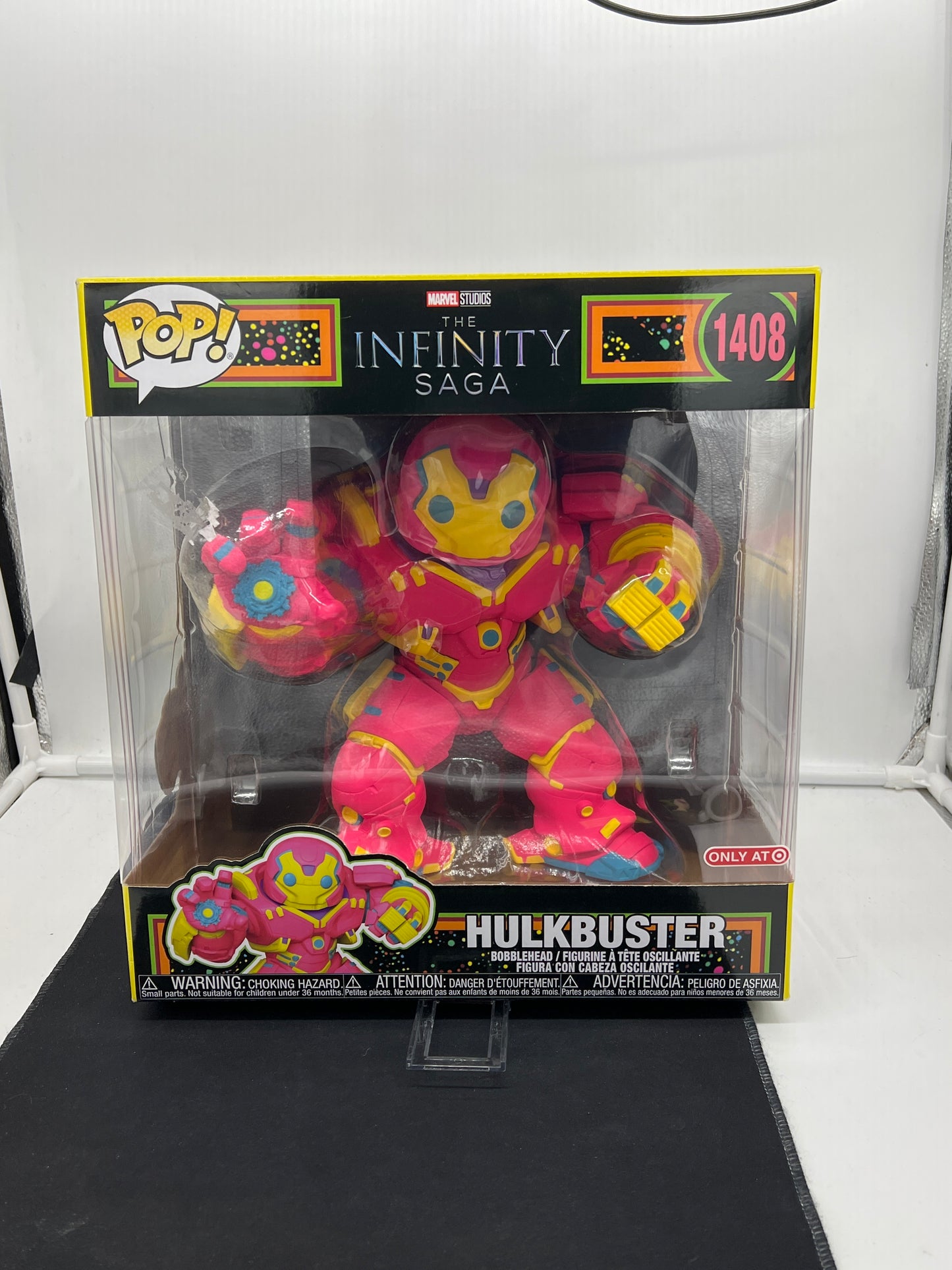 Auction Lot 163: Funko POP The Infinity Saga Hulkbuster Sealed