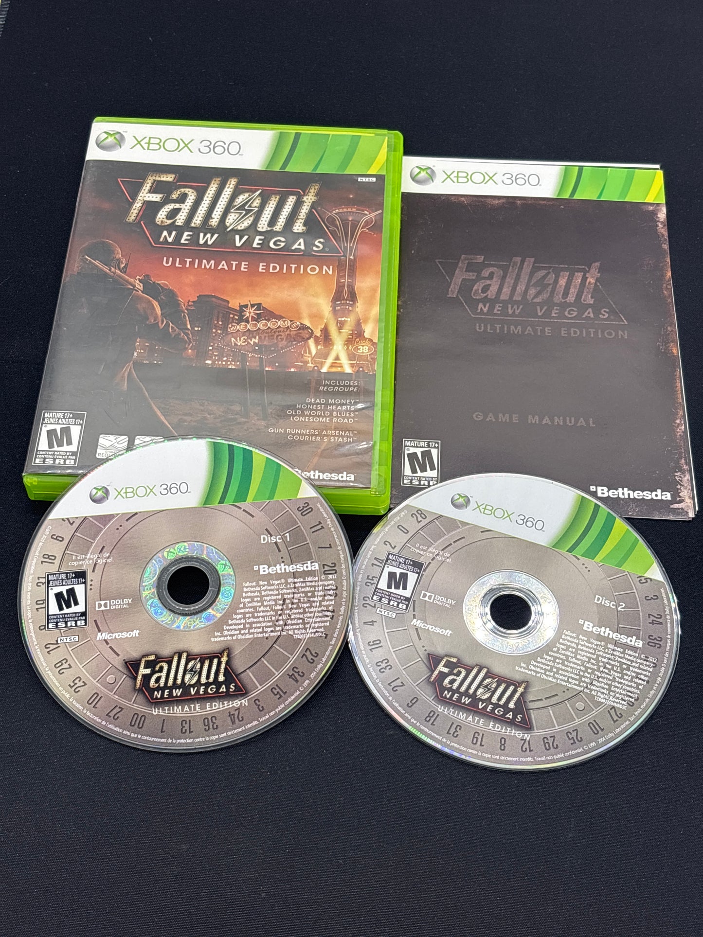 Auction Lot 73: XBOX 360 Video Game Fall out New Vegas Ultimate Edition CIB