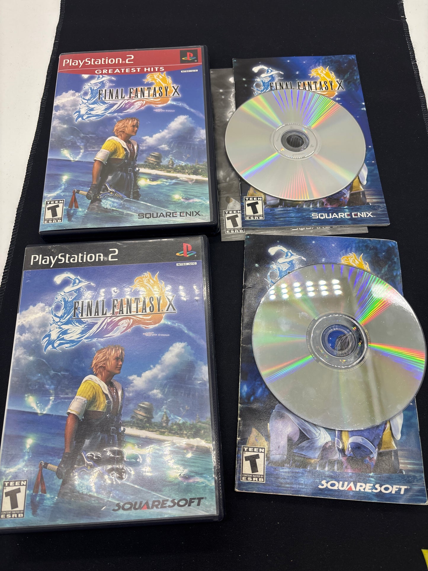 Auction Lot 43: PlayStation2 Final Fantasy X Lot of 2 CIB