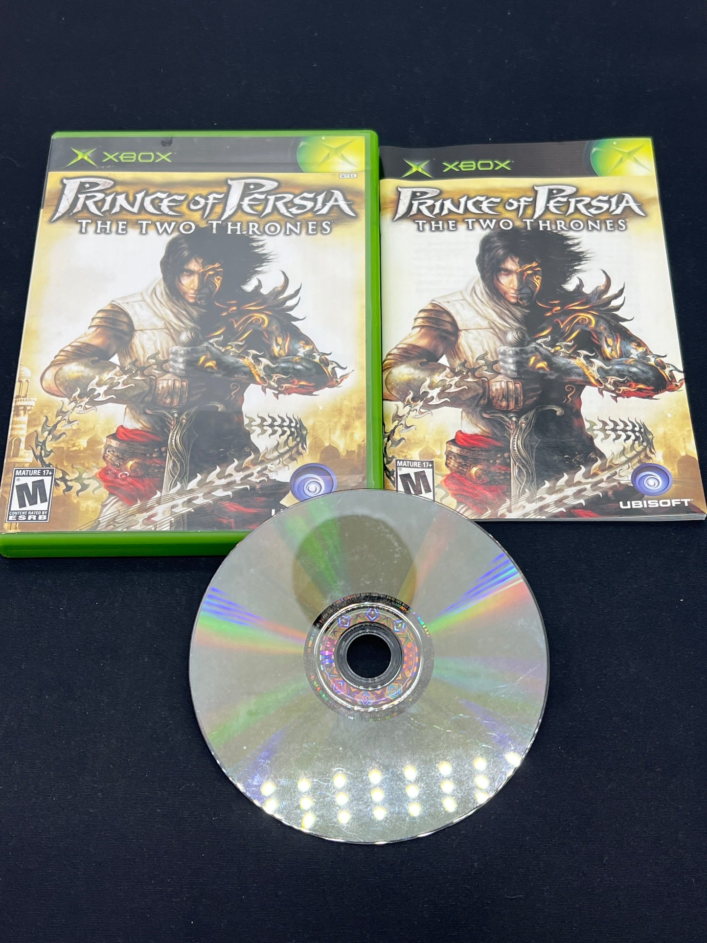 Auction Lot 125: XBOX Video Game Prince of Persia Two Thrones CIB