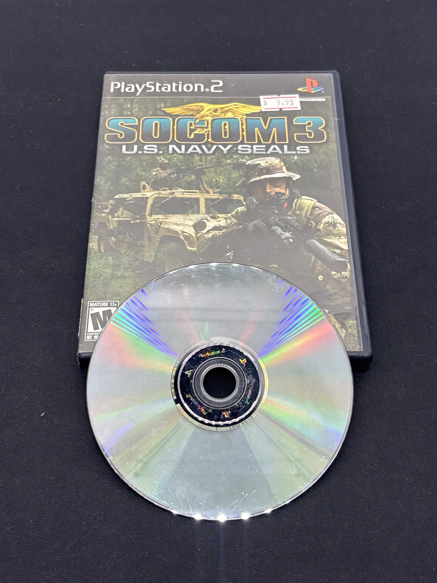 Auction Lot 220: Playstation 2 Video Game Lot of 3 SOCOM 1 2 3