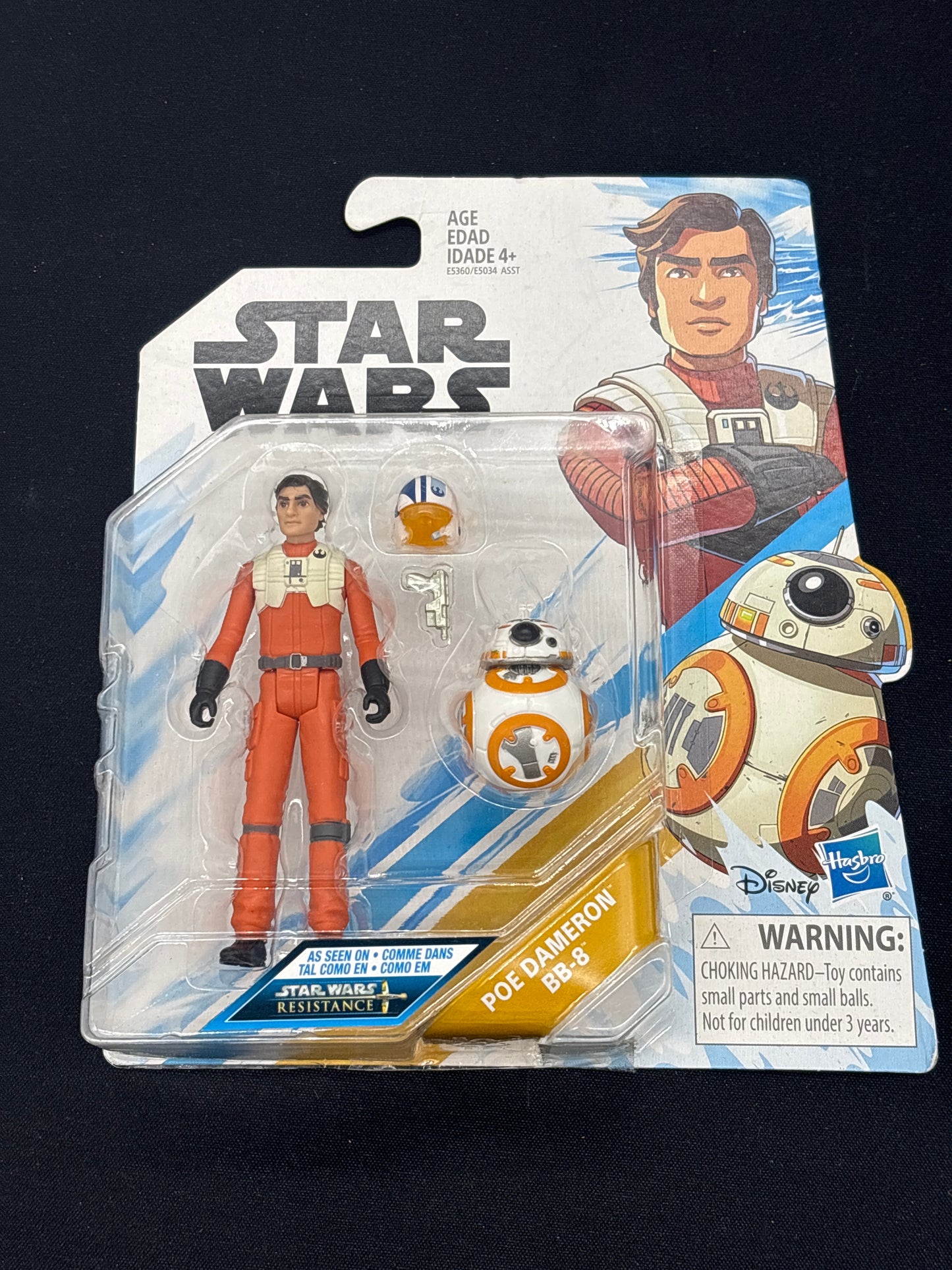 Auction Lot 86: Star Wars Poe Dameron and BB-8 Action Figure