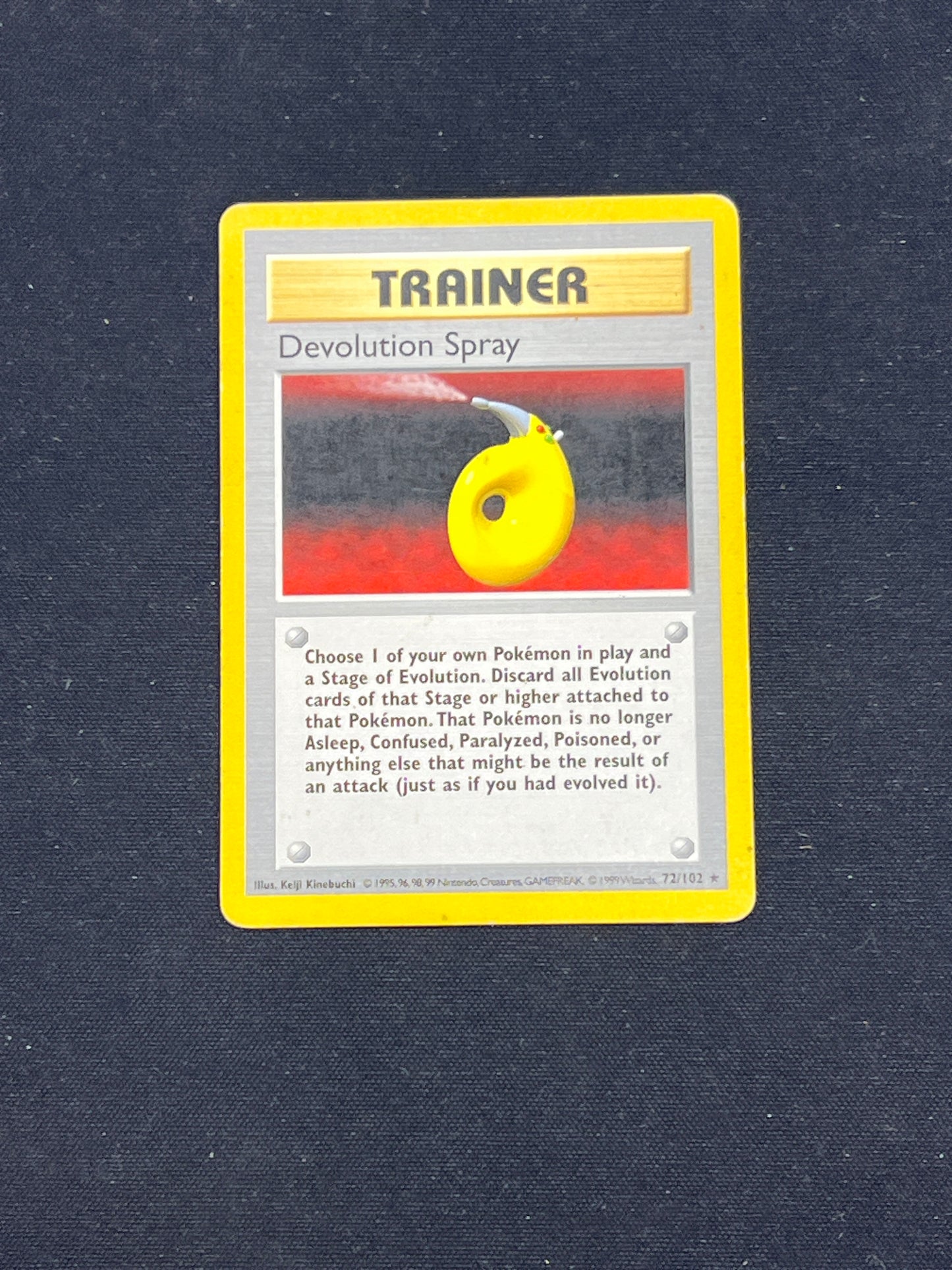 Auction Lot 279: Pokemon Cards Devolution Spray Base Set Condition Vary