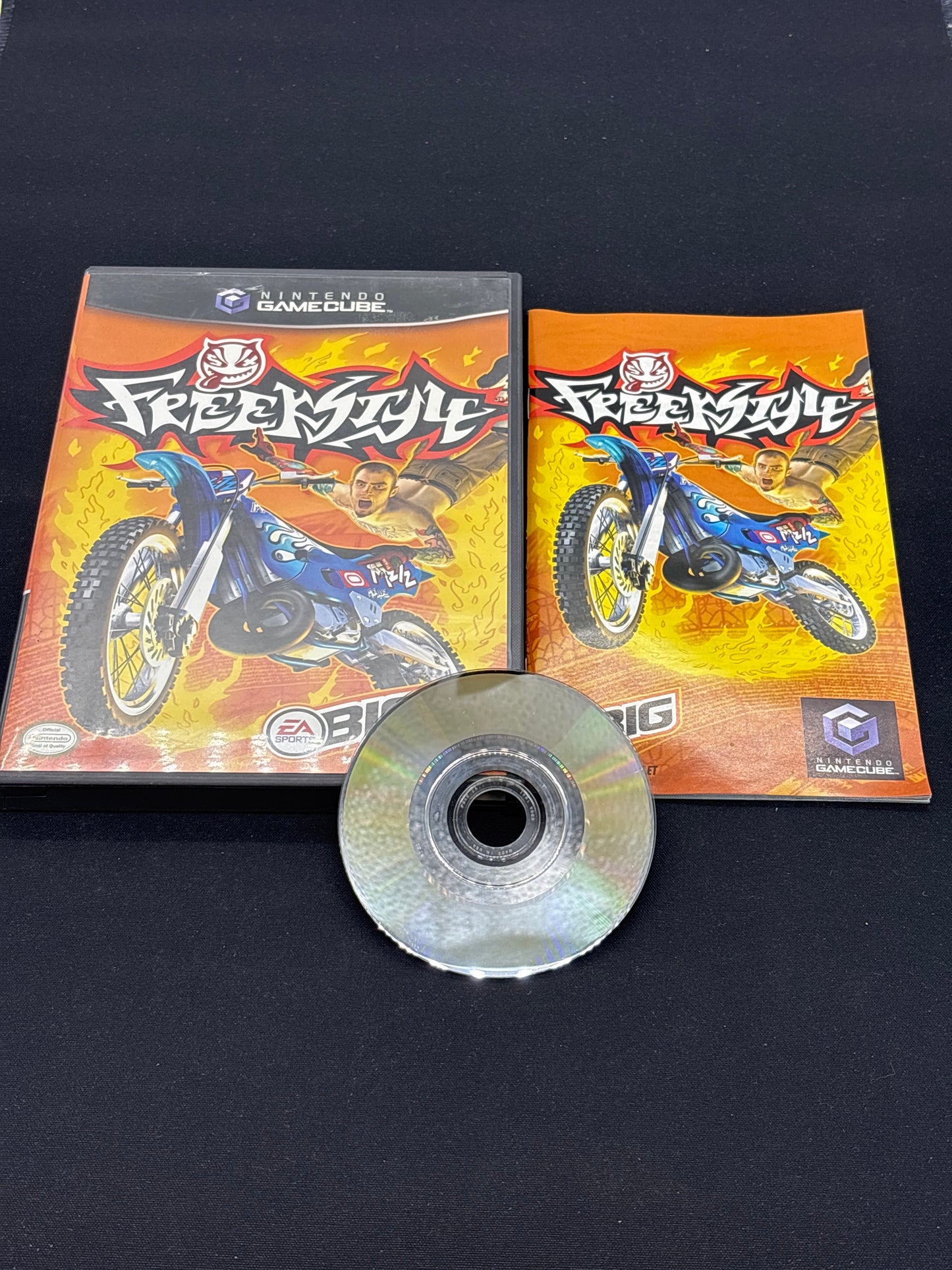 Auction Lot 160: Nintendo Game Cube FreekStyle With Case & Disc