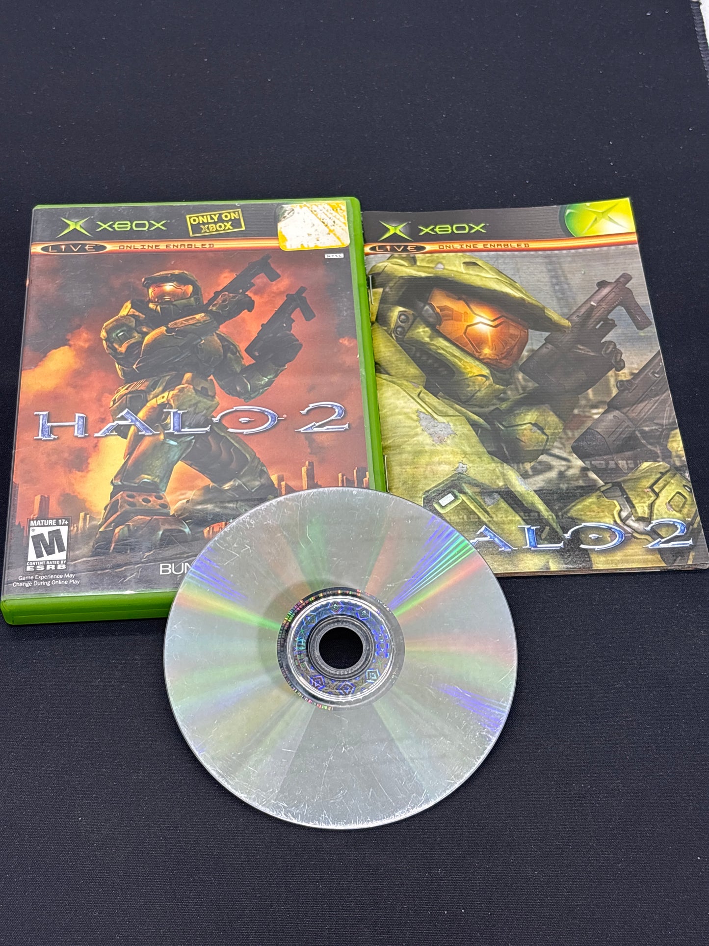 Auction Lot 190: XBOX Video Game Halo 2 CIB