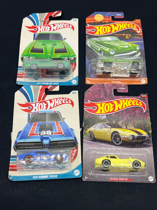Auction Lot 13: Hot Wheels Assorted Lot of 4