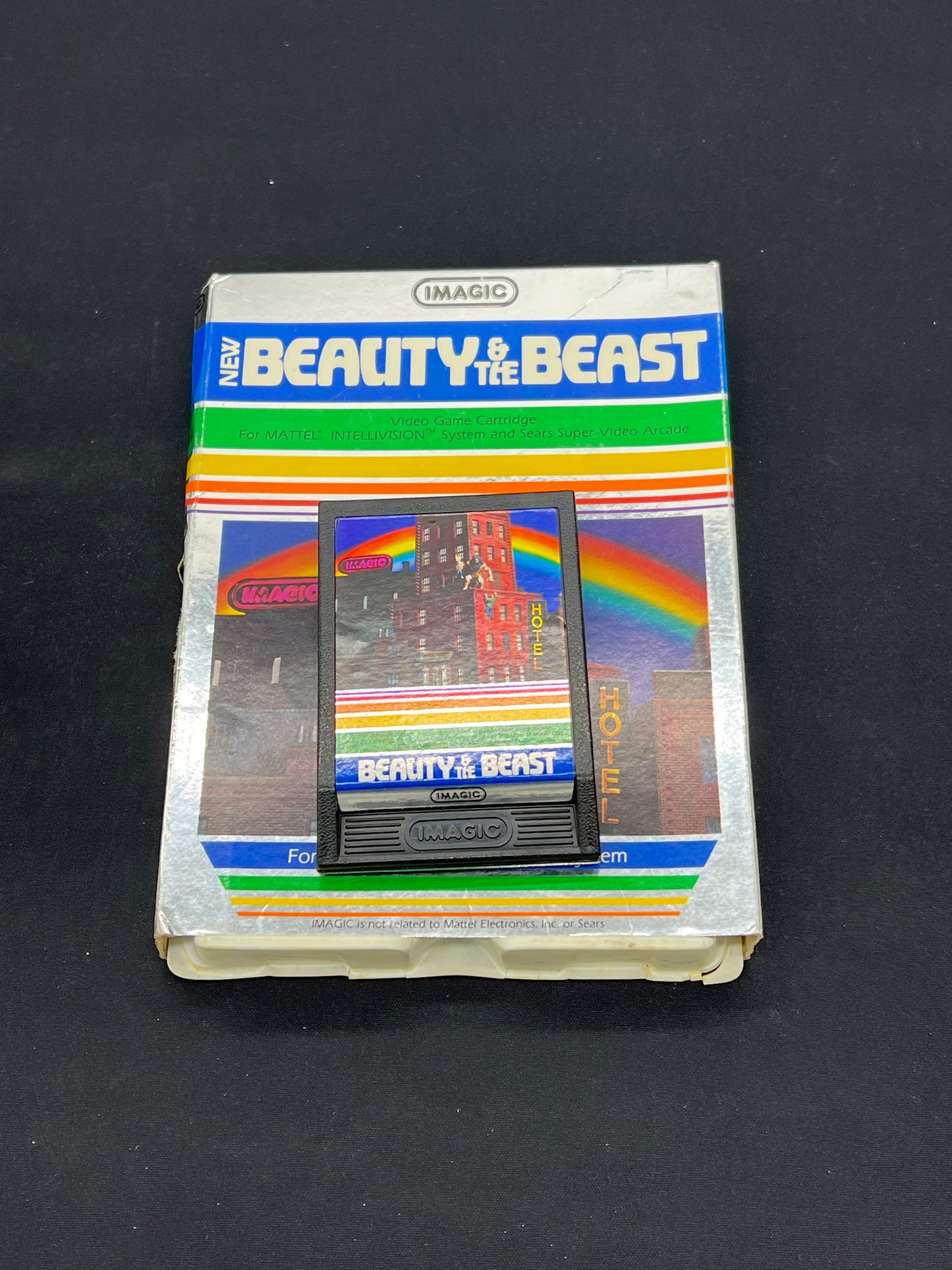 Auction Lot 188: Intellivision Beauty & The Beast Mattel Electronics CIB