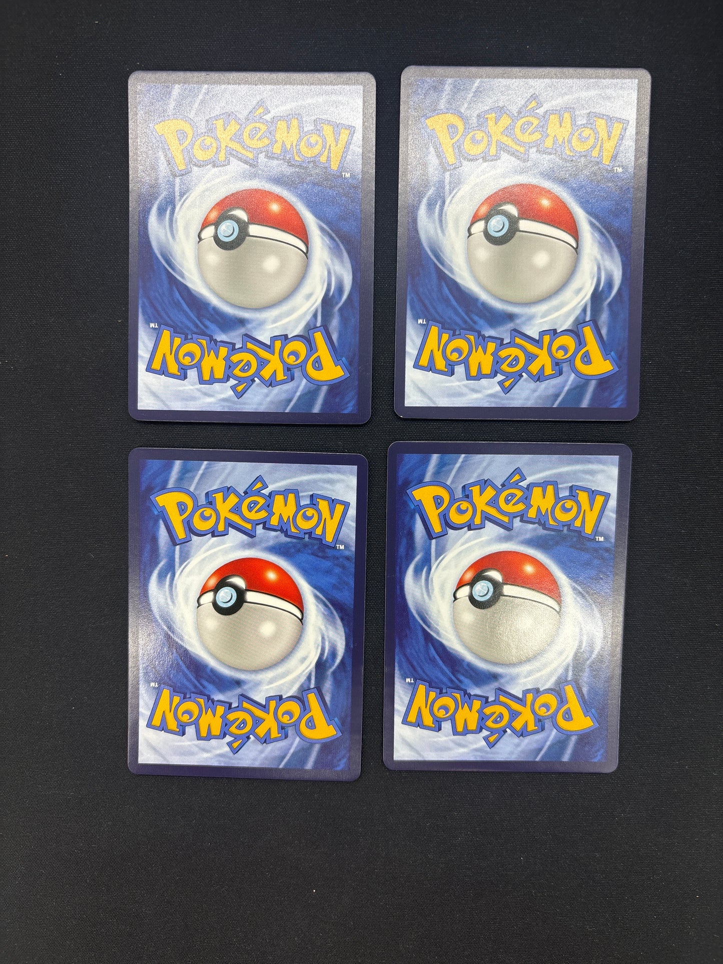 Auction Lot 325: Pokemon Cards (CUSTOM) Lot of 4 Assorted Pikachu Poncho Conditions Vary