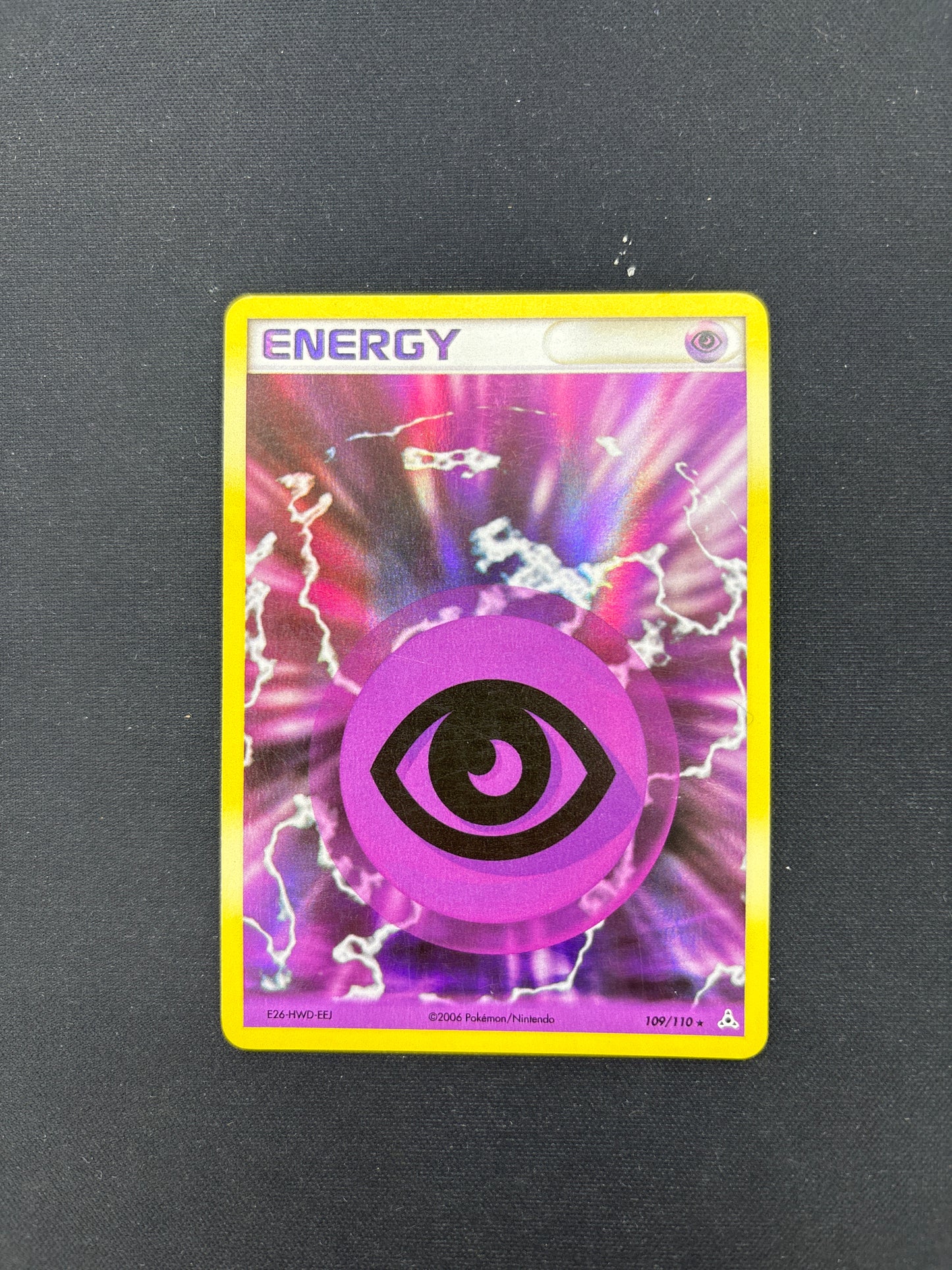Auction Lot 299: Pokémon Card Psychic Energy Holo EX Deoxys Condition Vary
