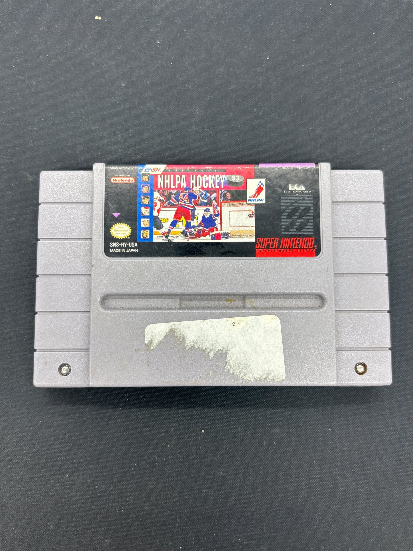 Auction Lot 96:SNES Video Game NHLPA Hockey Loose