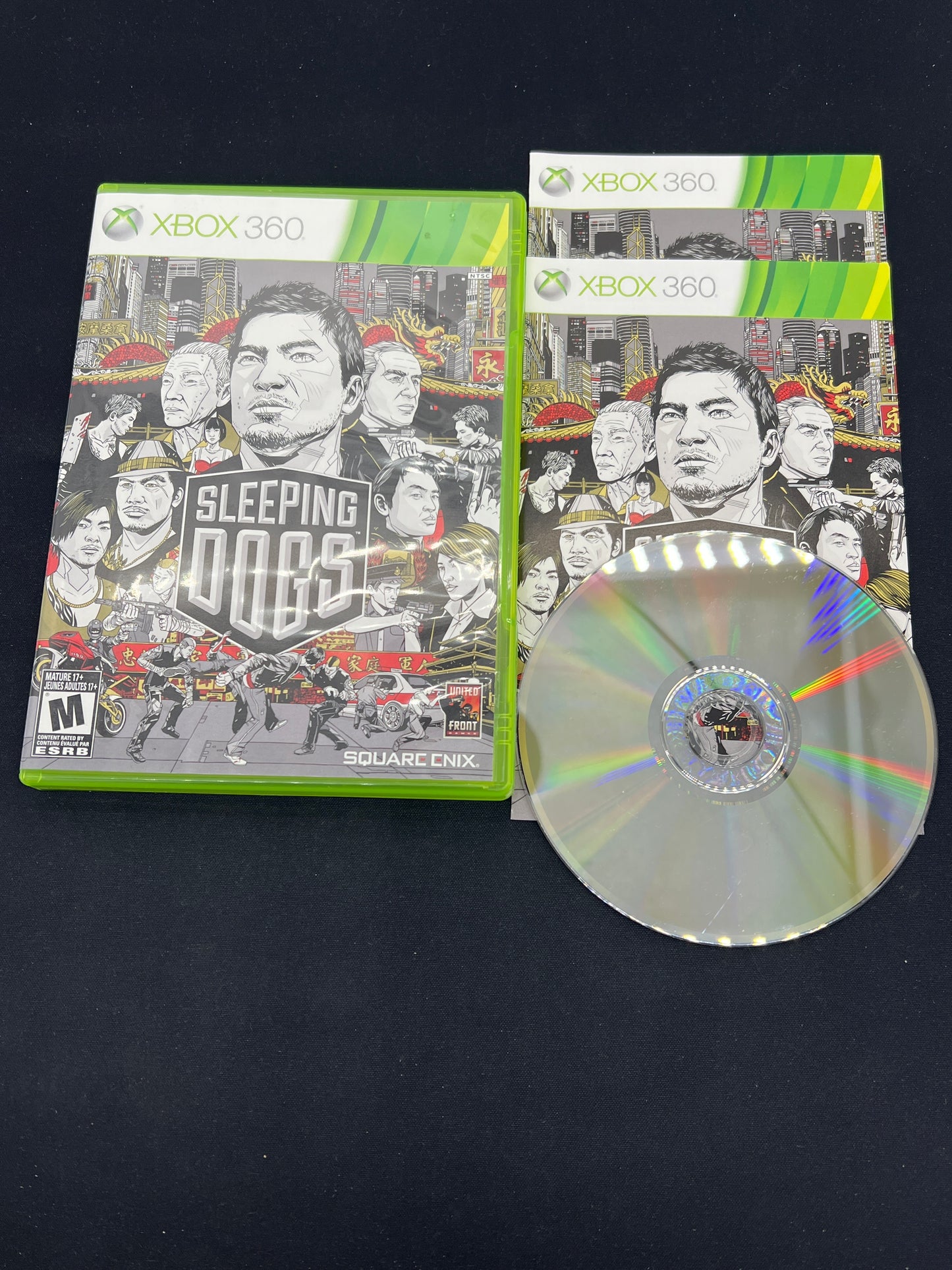 Auction Lot 199: XBOX 360 Video Game Sleeping Dogs CIB