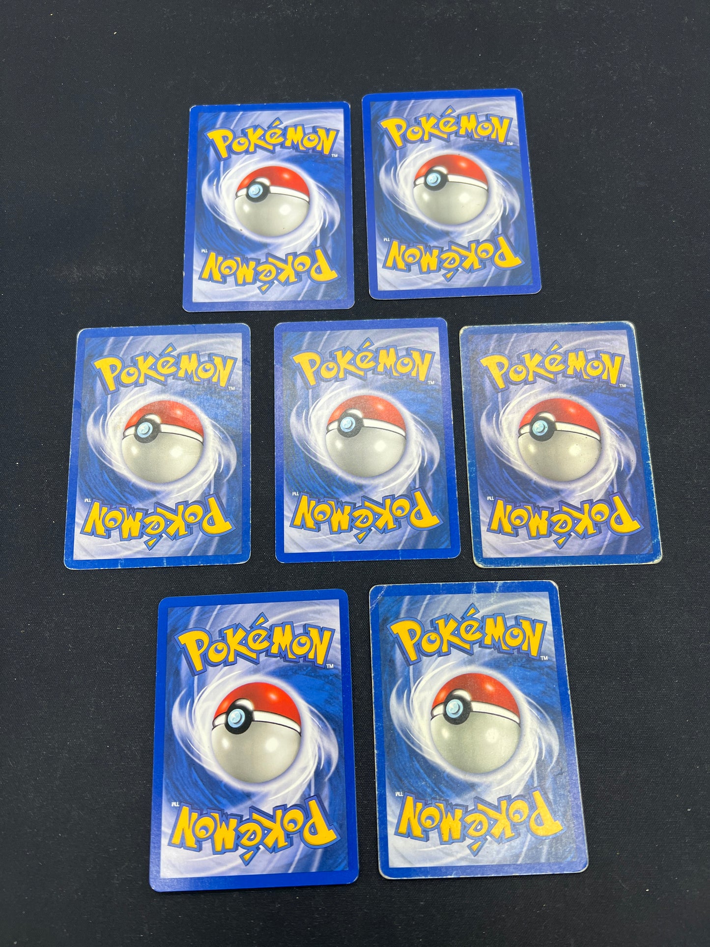 Auction Lot 190: Pokemon Cards Lot of 7 Assorted WOTC Era Commons Uncommons Holo Energy Conditions Vary