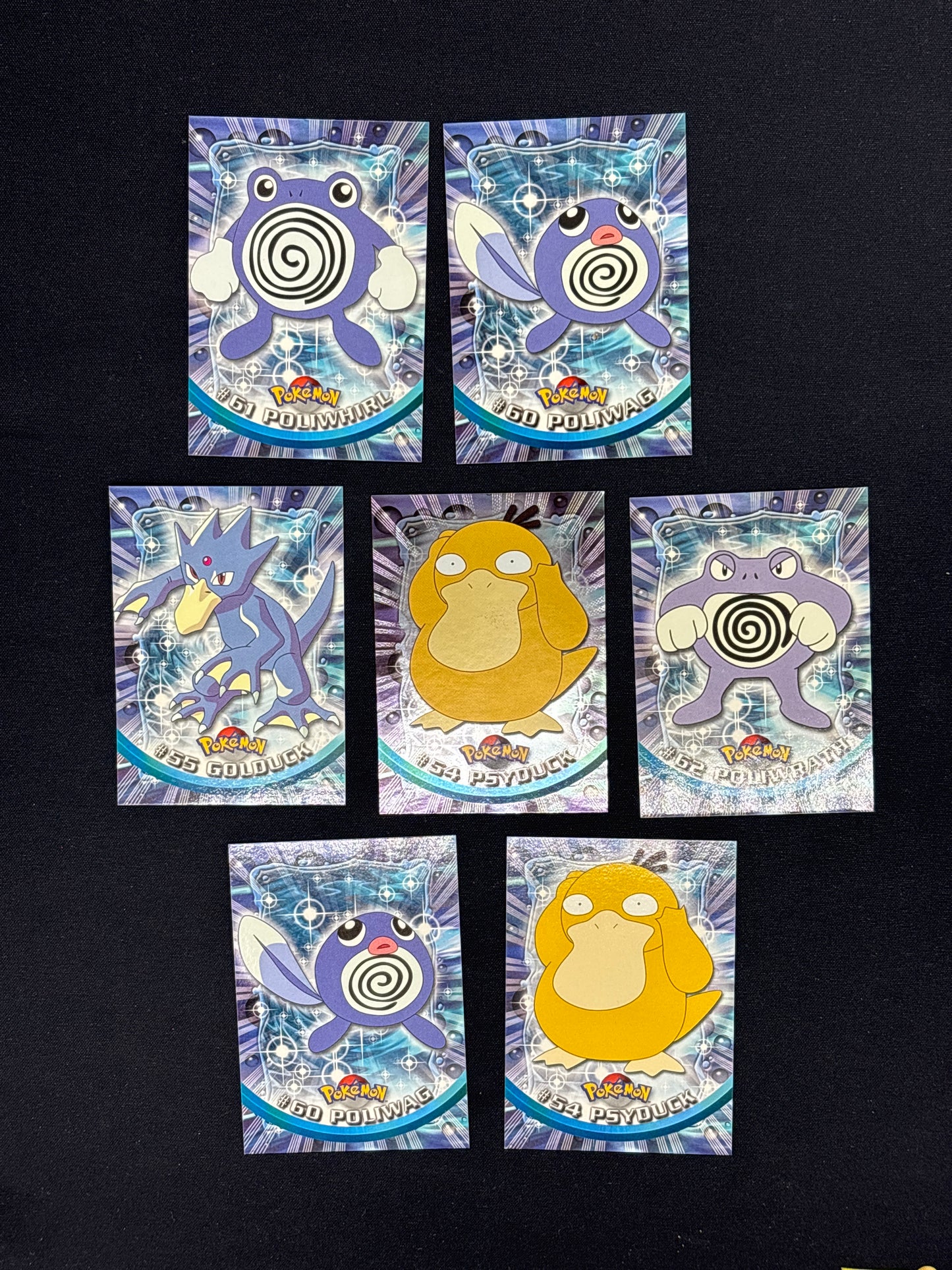 Auction Lot 95: Pokemon Topps Chrome Card Lot 7 Conditions Vary