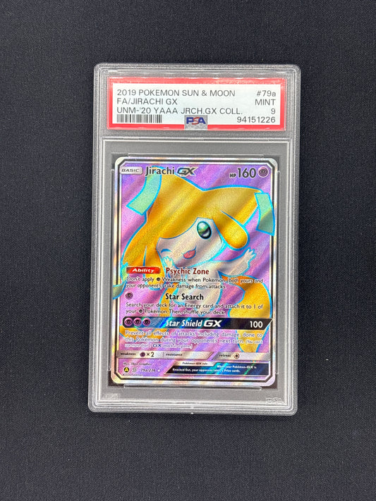 Auction Lot 101: PSA 9 Jirachi GX Unified Minds