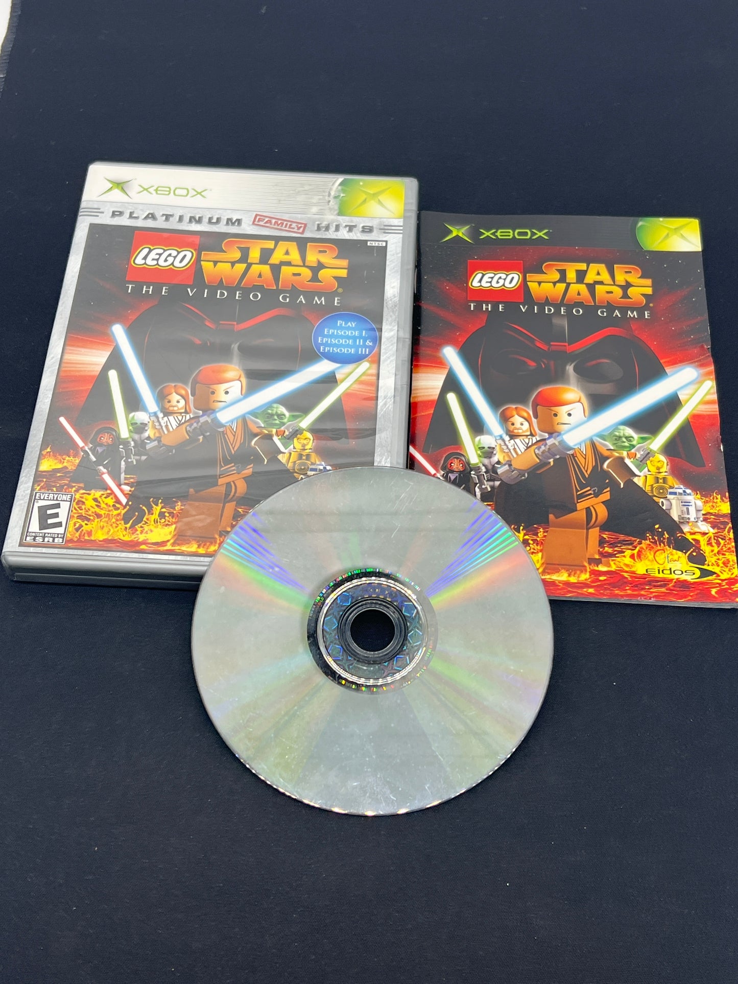 Auction Lot 282: XBOX Video Game Lego Star Wars The Video Game CIB