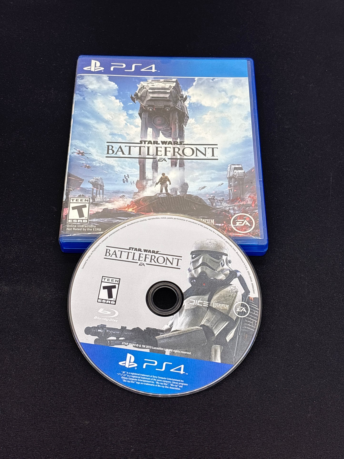 Auction Lot 75: PlayStation 4 Video Game Star Wars Battlefront CIB