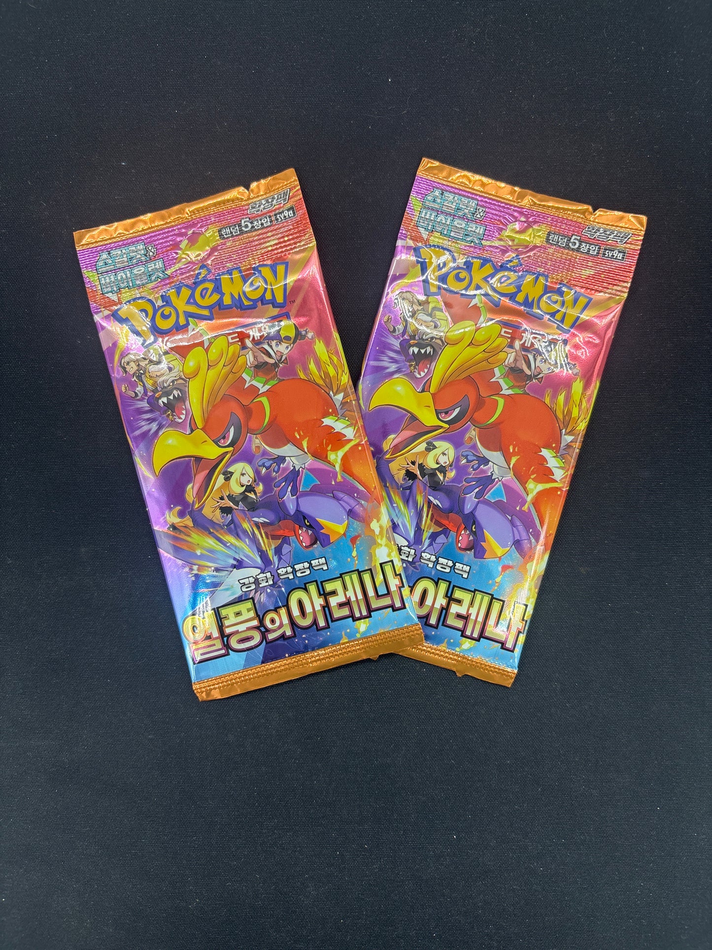 Auction Lot 247: Pokemon Korean Heat Wave Arena Pack Lot