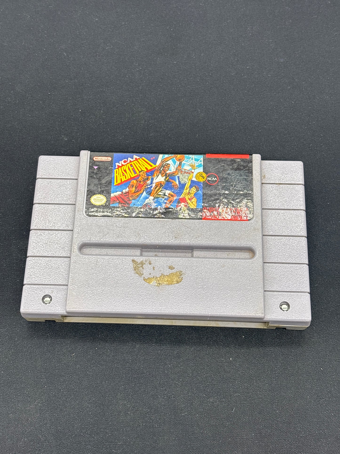 Auction Lot 78: SNES Video Game NCAA Basketball Loose