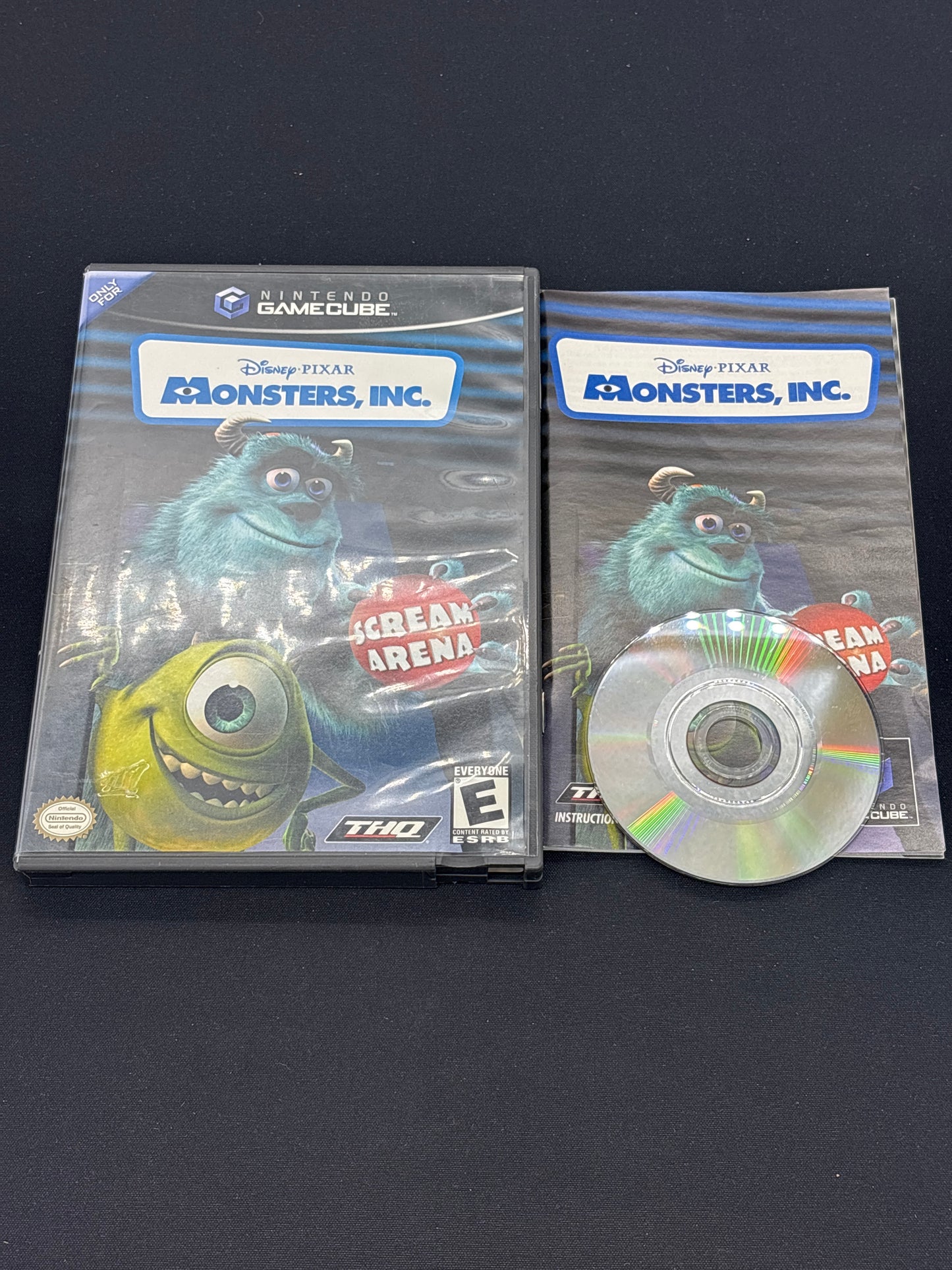 Auction Lot 110: Nintendo Game Cube Monsters, INC. With Case & Disc