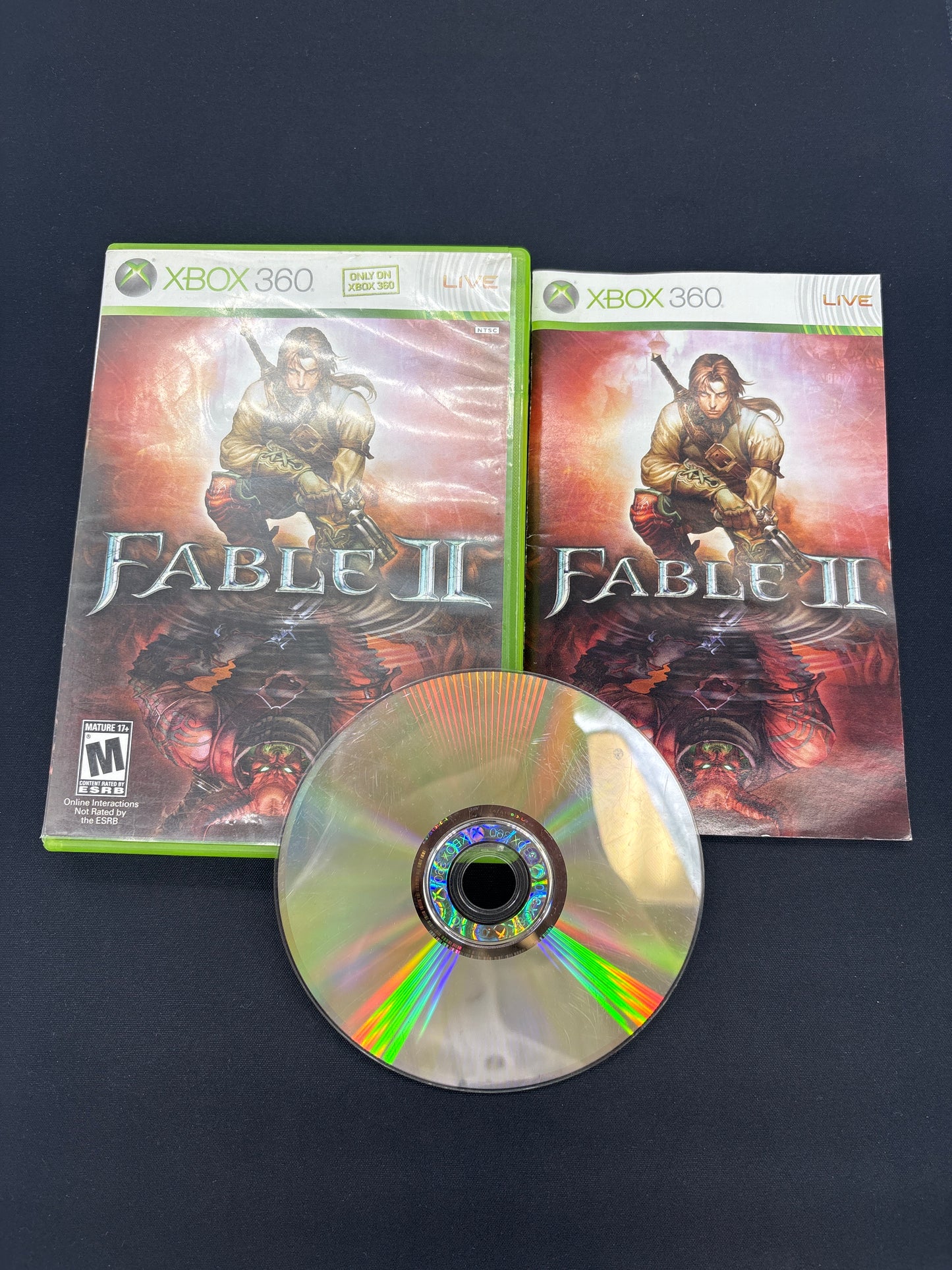 Auction Lot 163: Fable 2 Video Game XBOX 360 CIB