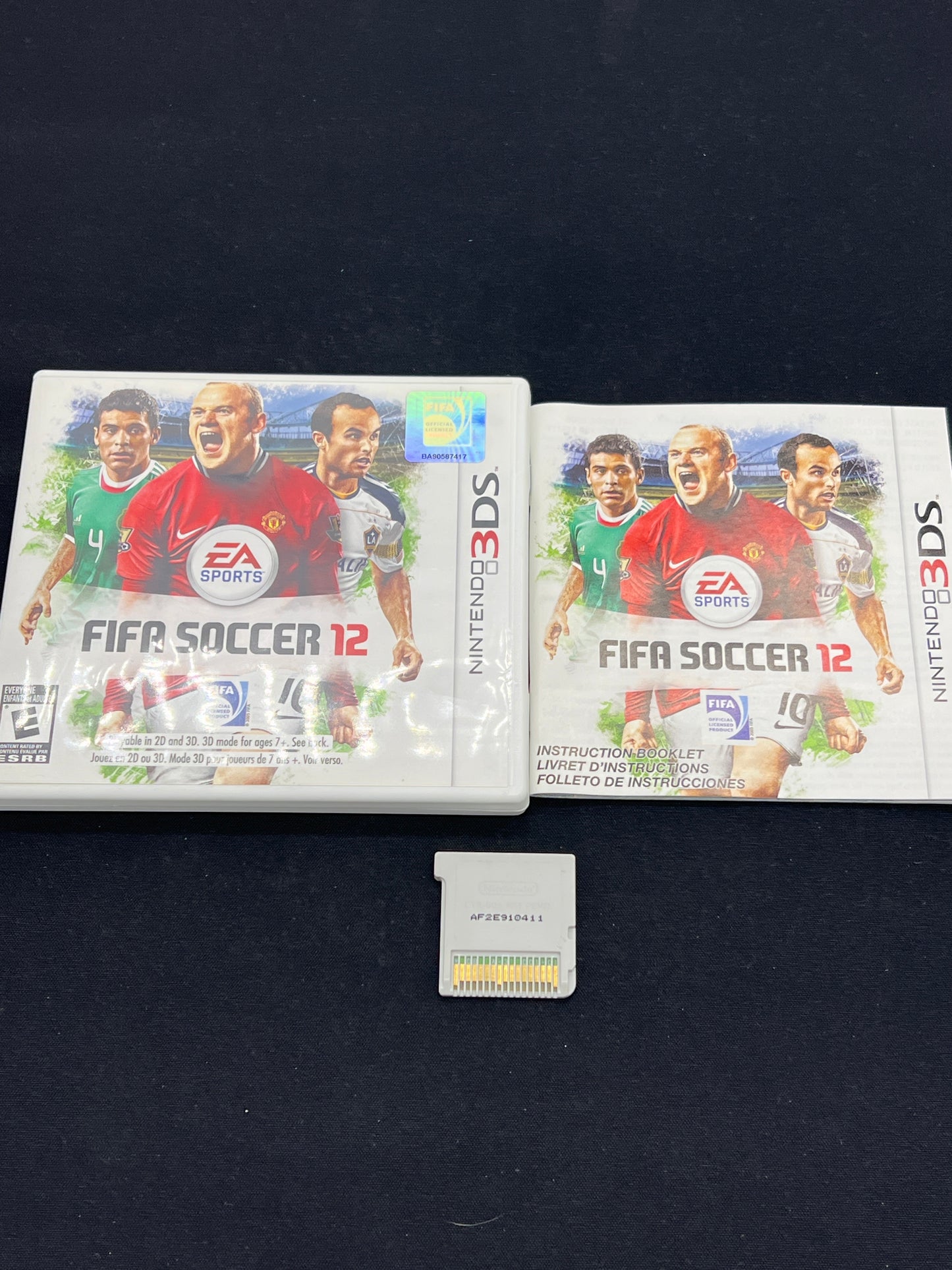 Auction Lot 199: Nintendo 3DS FIFA Soccer 12 CIB