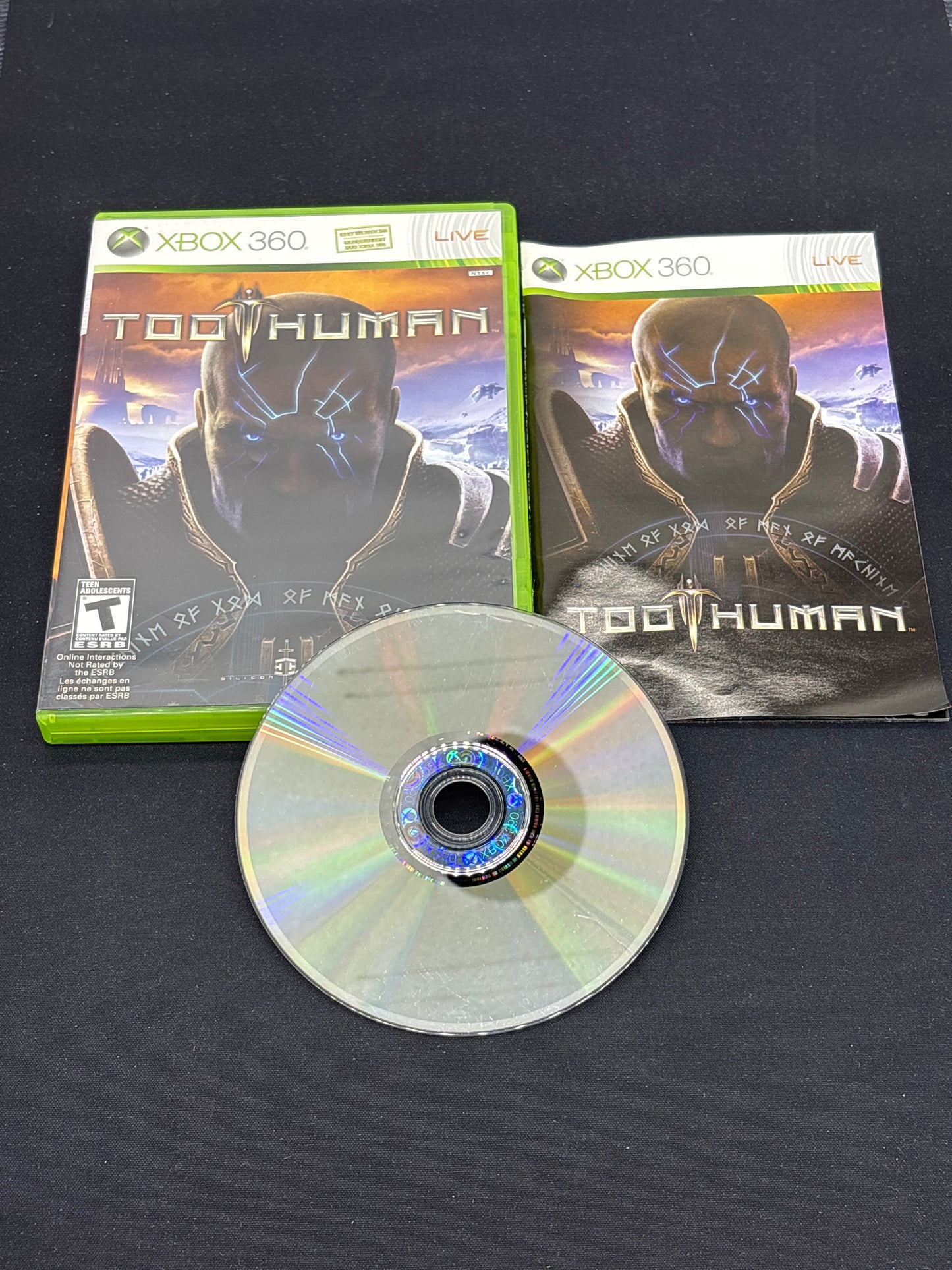 Auction Lot 110: XBOX 360 Too Human CIB