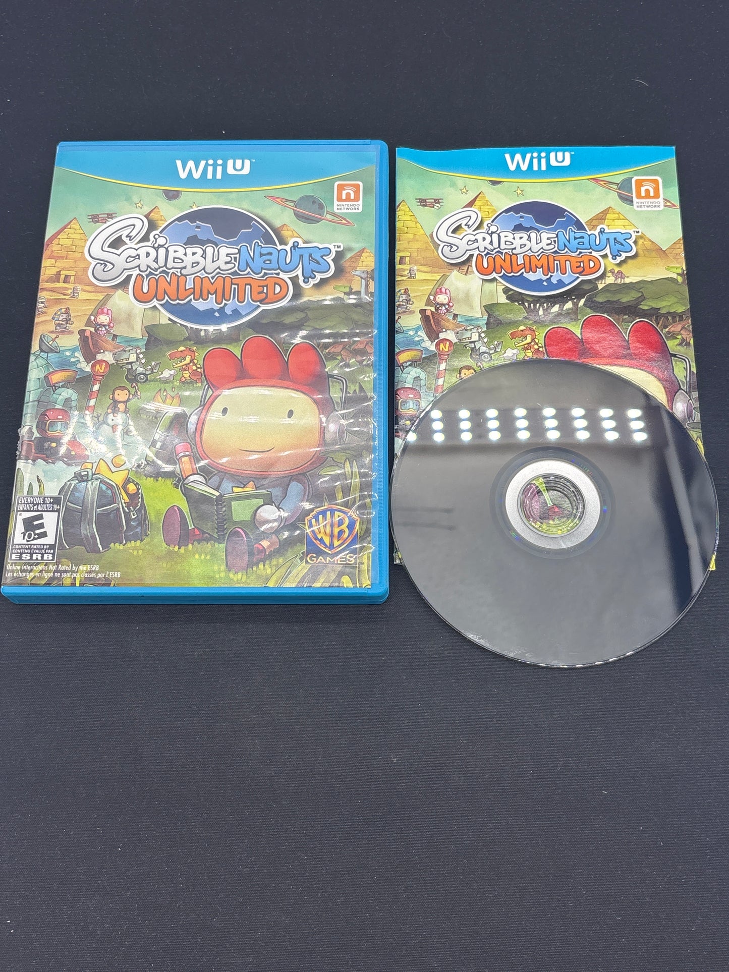 Auction Lot 144:  Nintendo WiiU Video Game Scribblenauts Unlimited CIB